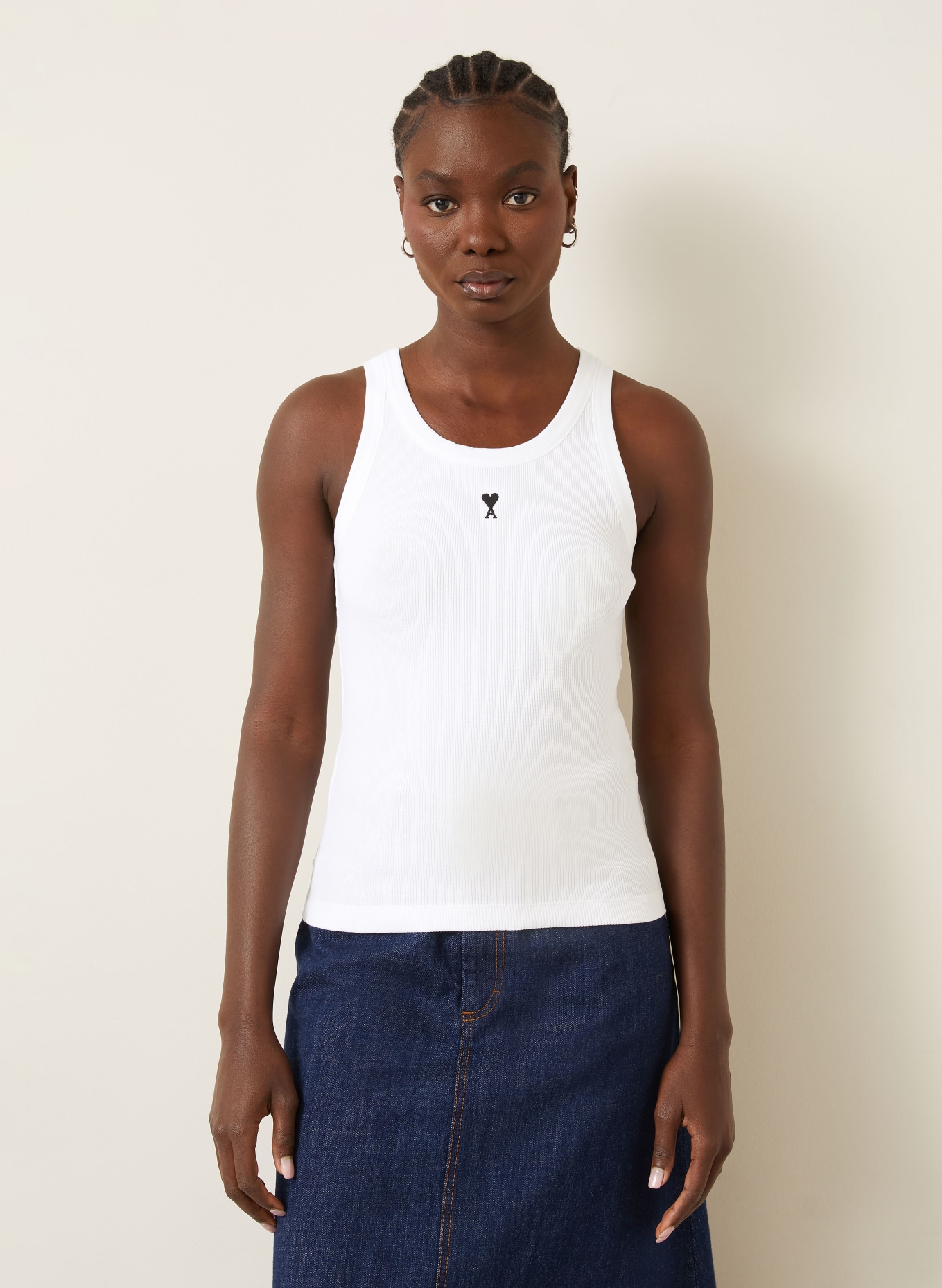 AMI PARIS Top: WEISS