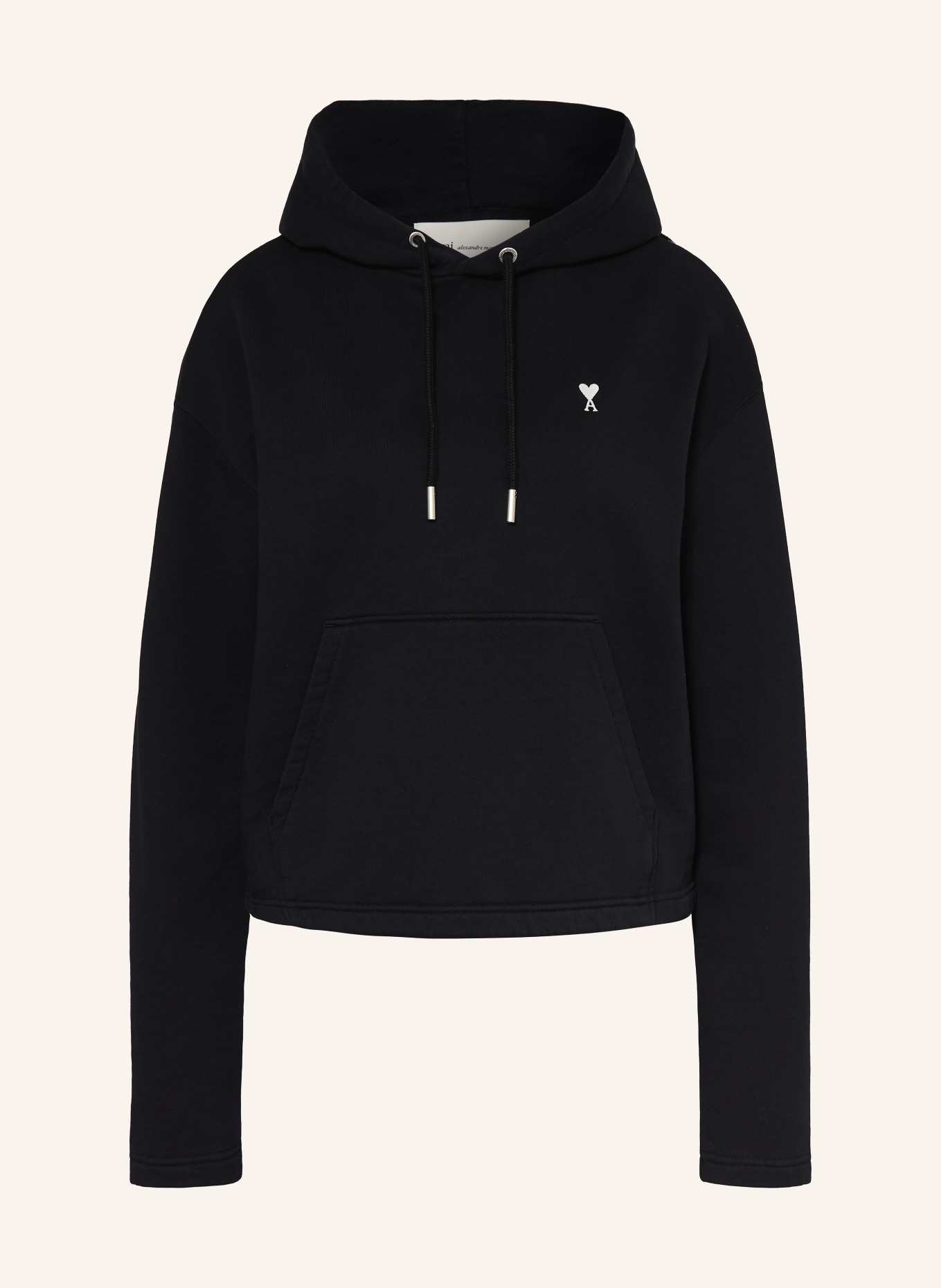 AMI PARIS Hoodie: SCHWARZ