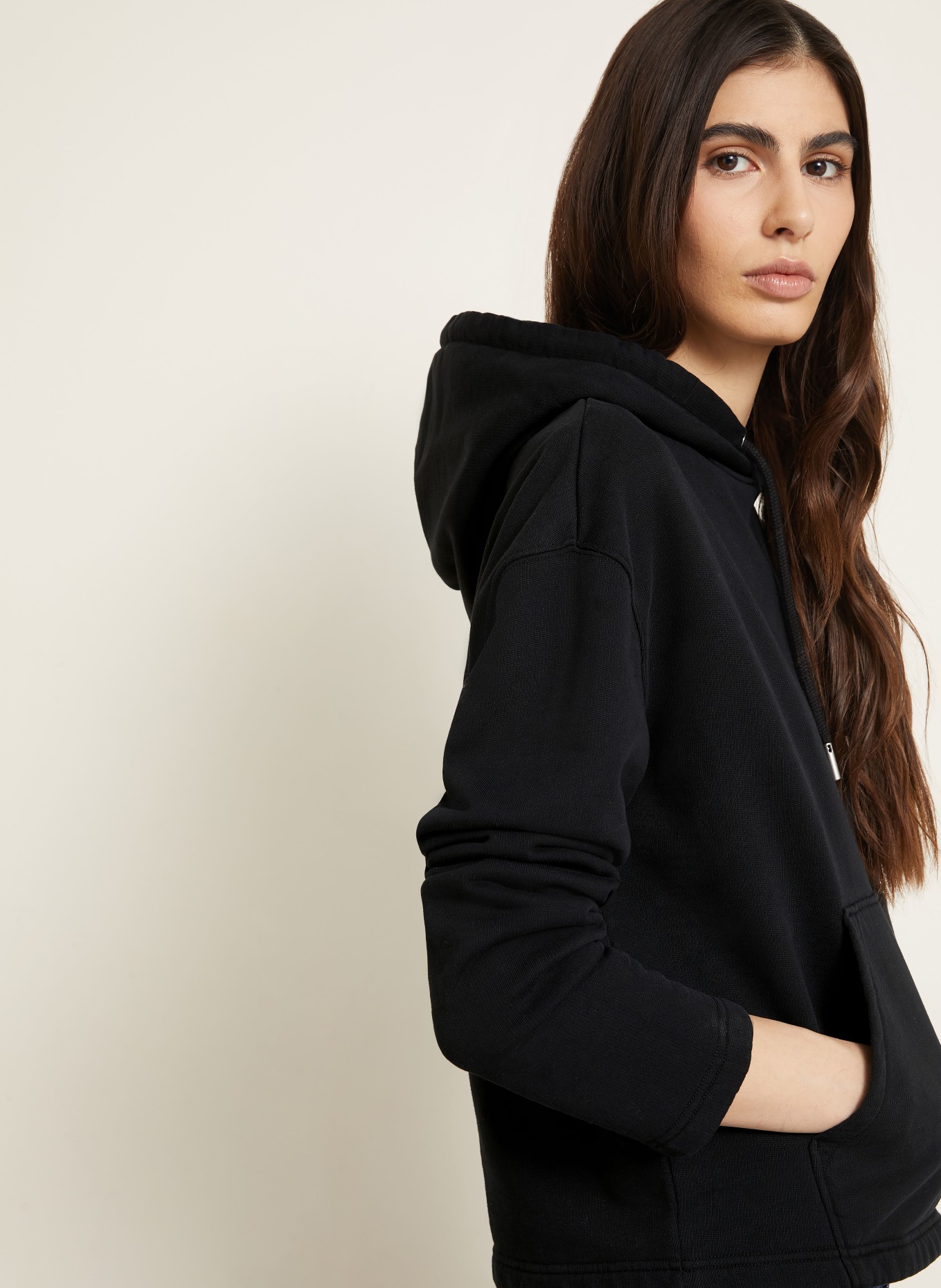 AMI PARIS Hoodie: SCHWARZ