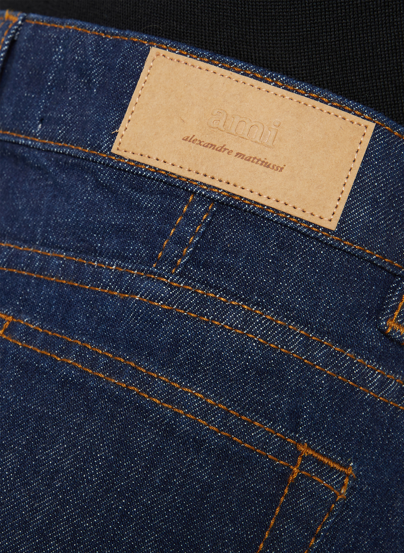 AMI PARIS short en jean: 402 INDIGO