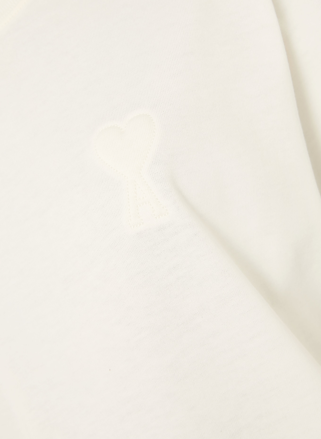 AMI PARIS T-Shirt: CREME