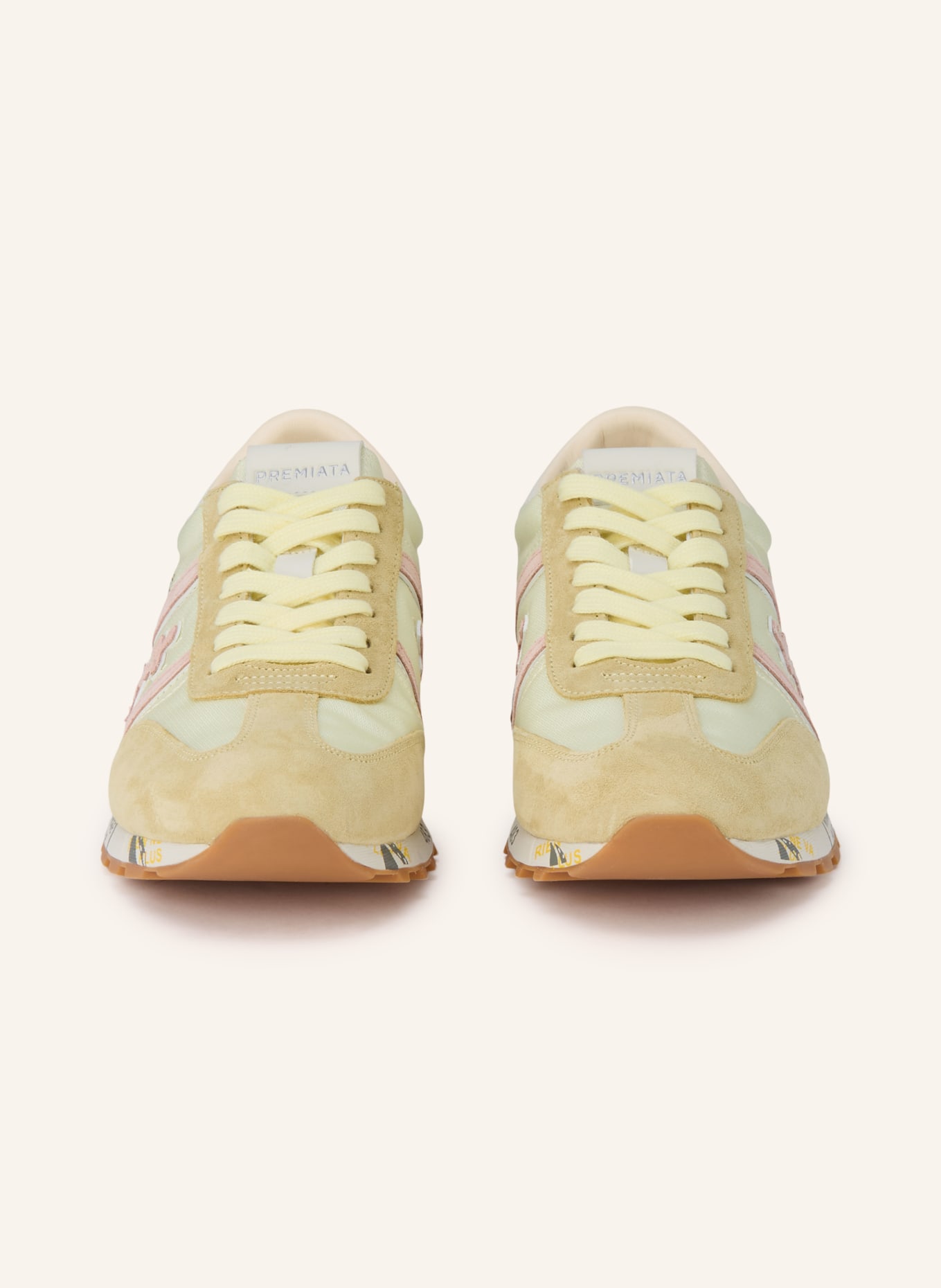 PREMIATA Sneaker LUCYD0.1: LIGHT GREEN / ROSE