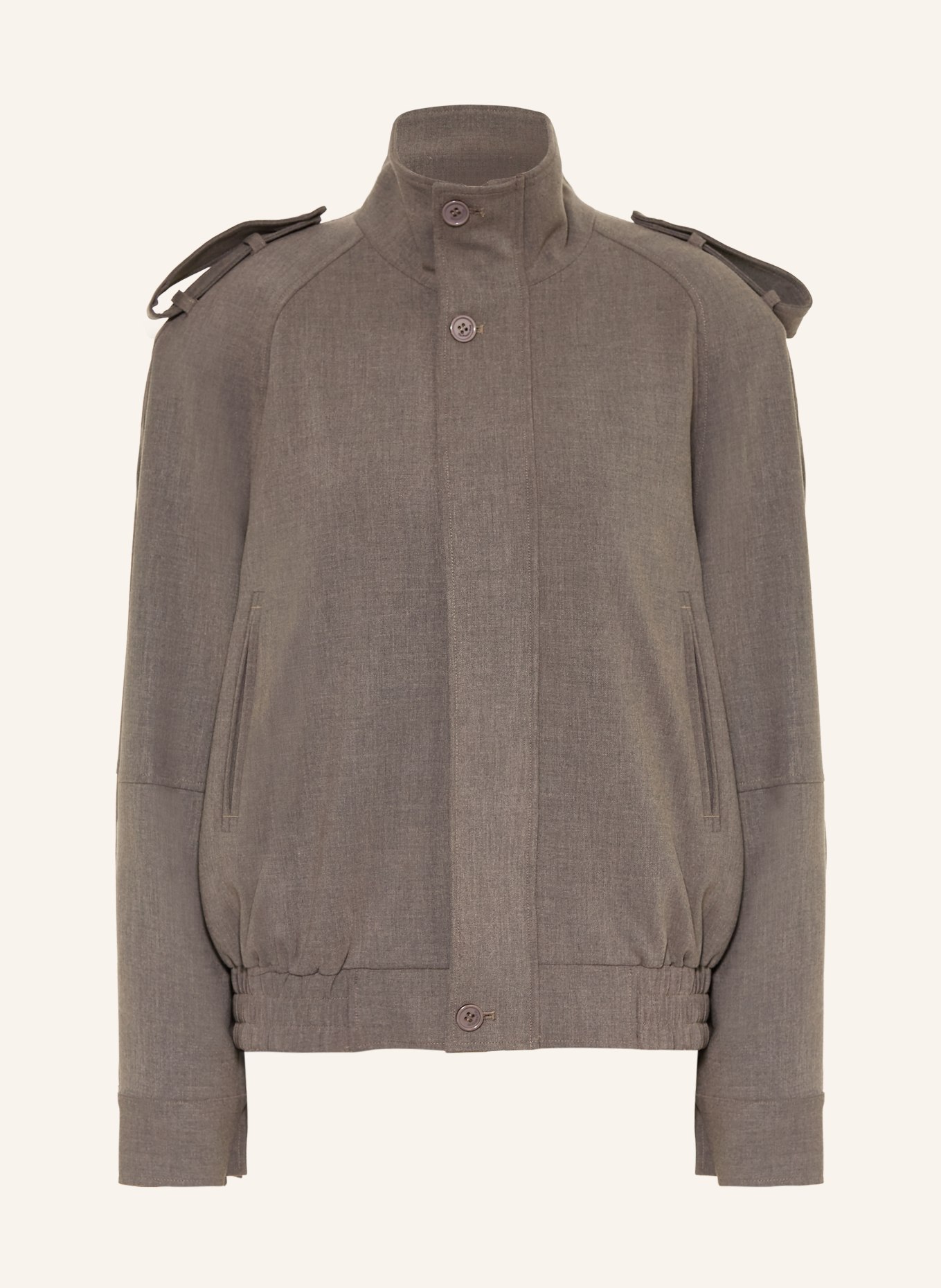 The Frankie Shop Bunda KELLY: TMAVĚ ŠEDÁ