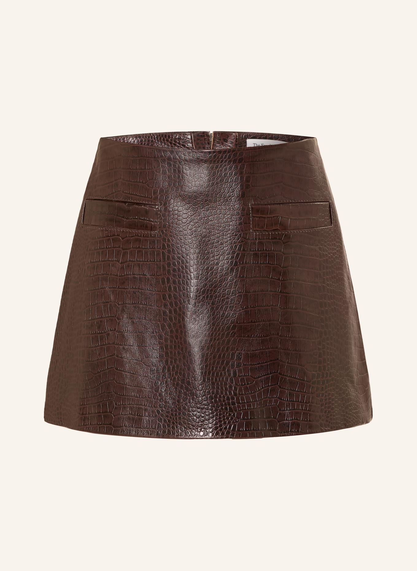 The Frankie Shop Lederrock RORY: DUNKELBRAUN