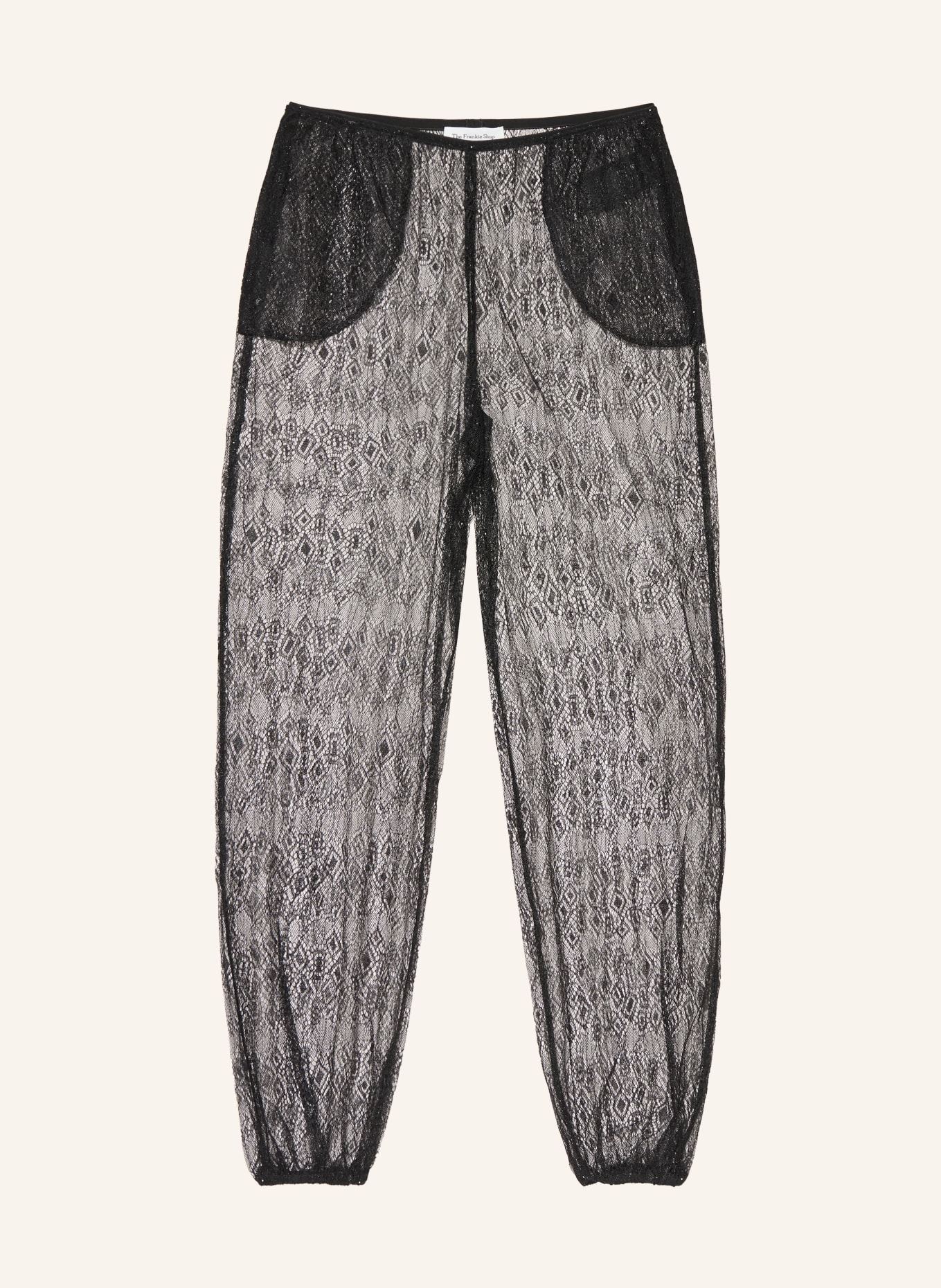 The Frankie Shop Spitzenhose ORISSA: SCHWARZ