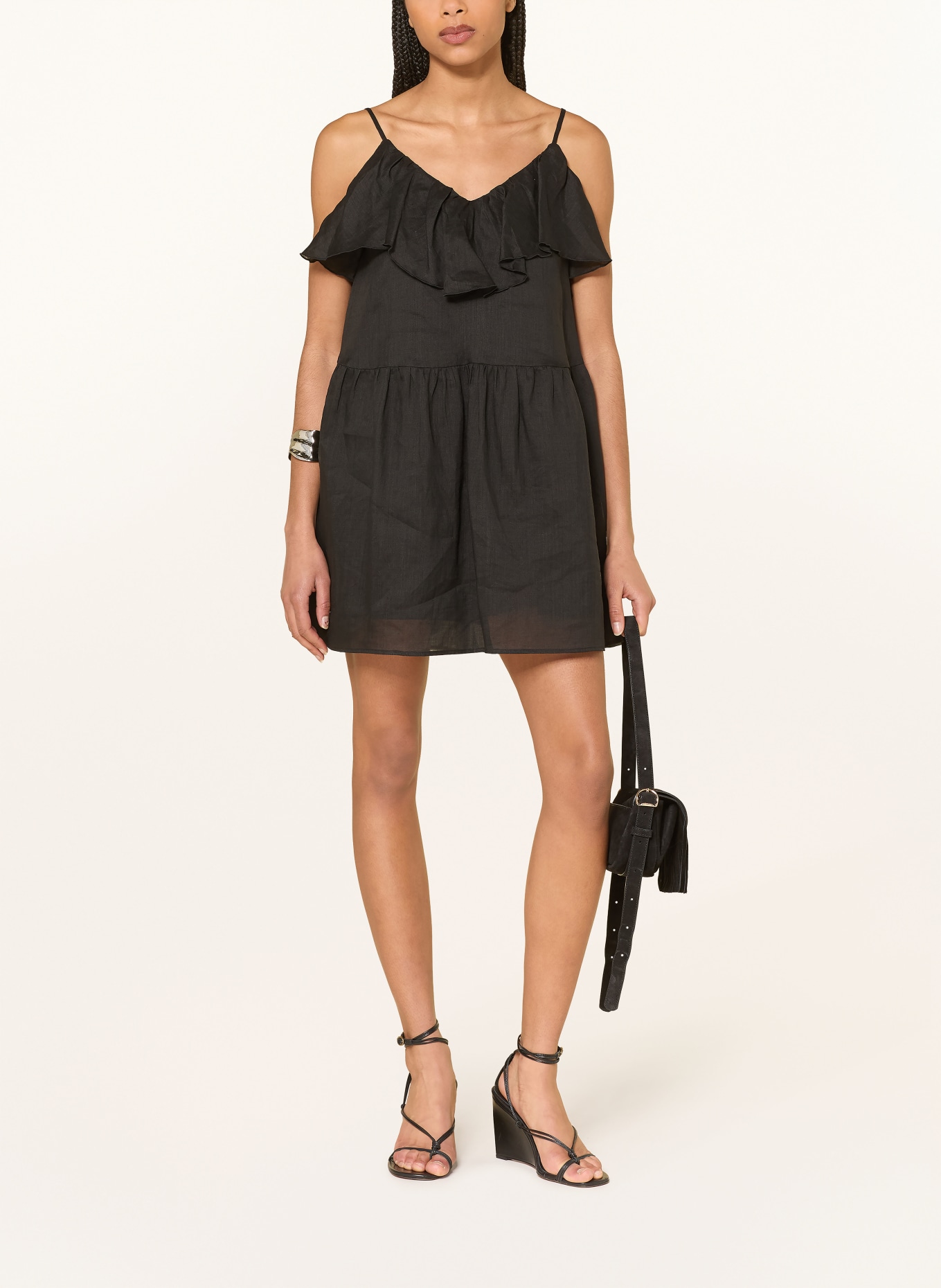 MRS & HUGS šaty: ČERNÁ