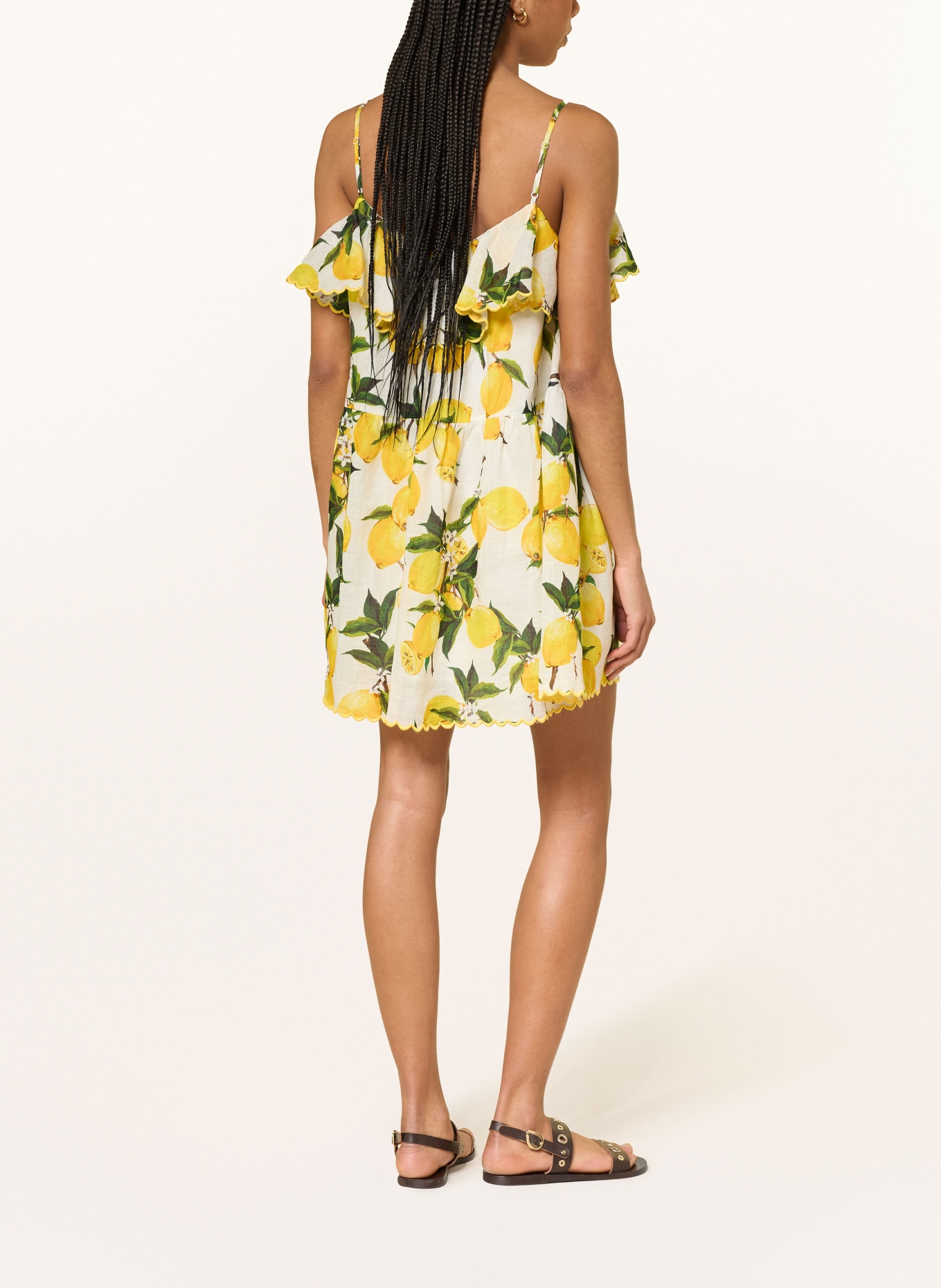 MRS & HUGS šaty: ŽLUTÁ / ZELENÁ / BÍLÁ