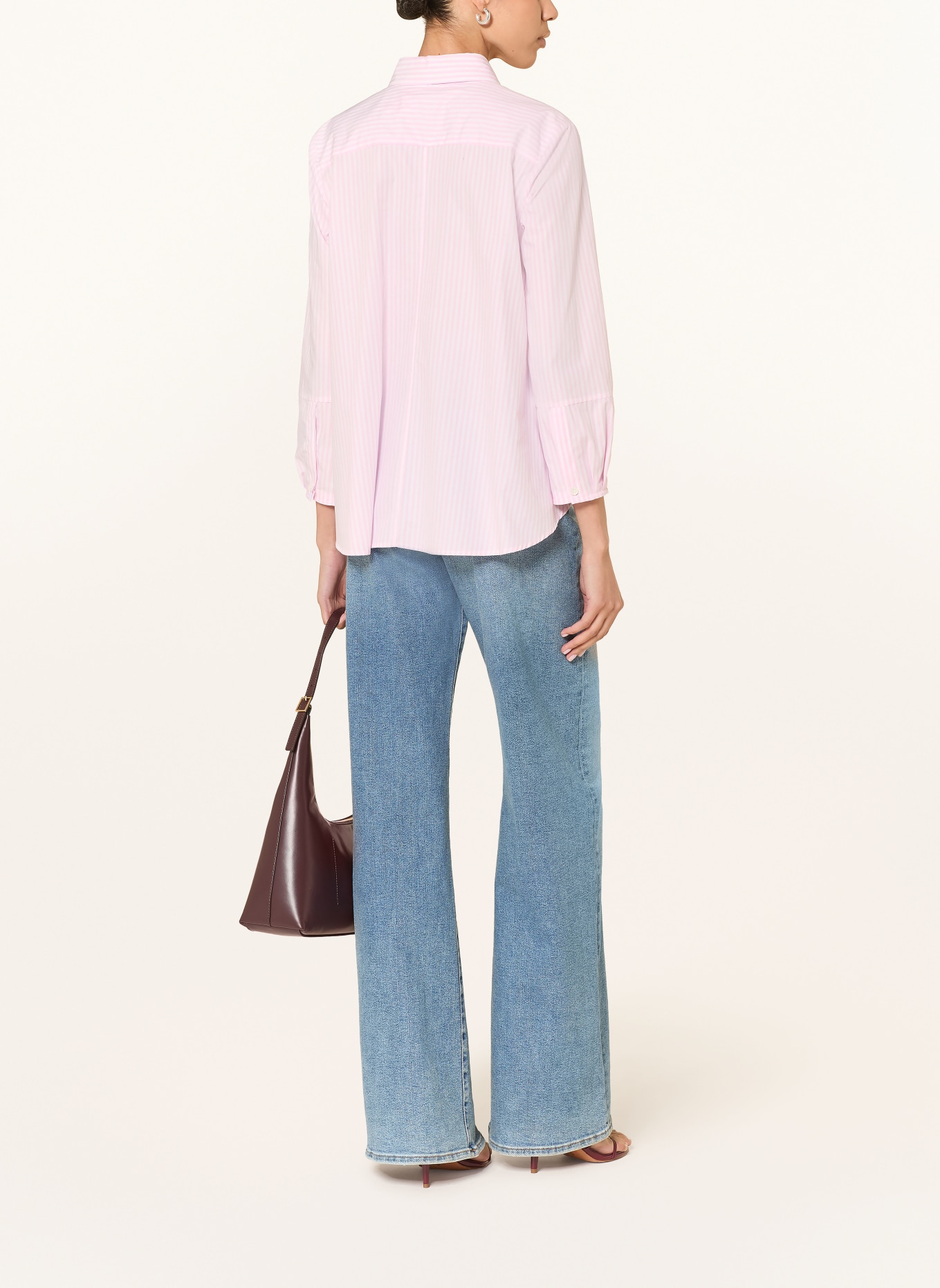 ROBERT FRIEDMAN Hemdbluse: ROSA / WEISS