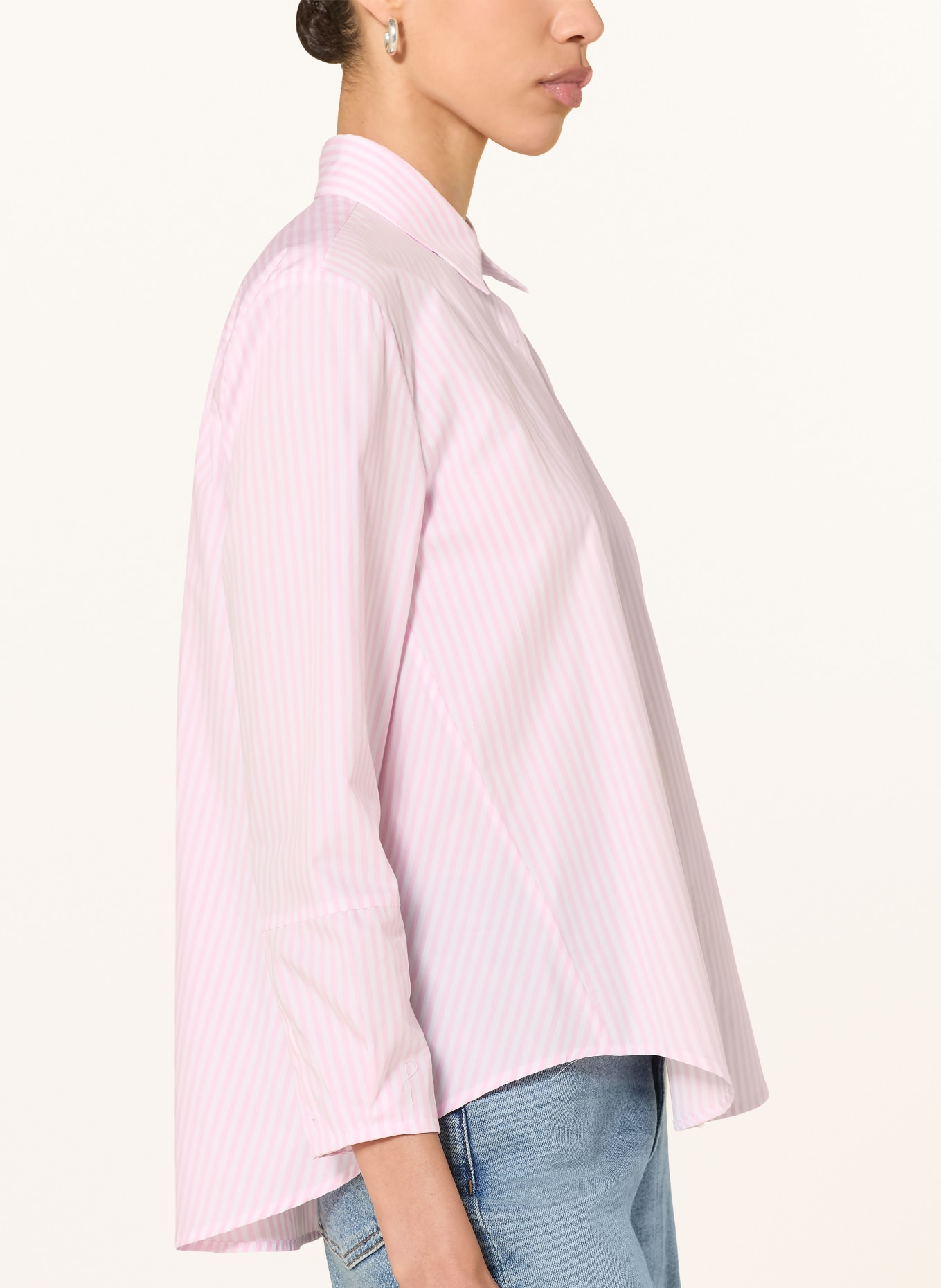 ROBERT FRIEDMAN Hemdbluse: ROSA / WEISS