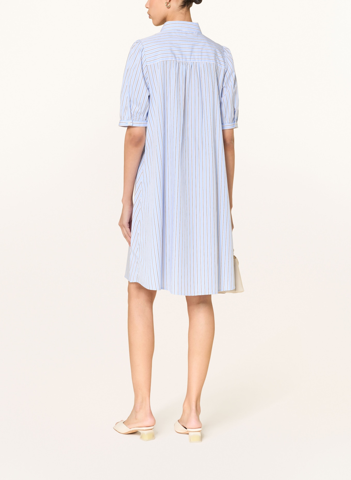 ROBERT FRIEDMAN Košilové šaty: TMAVĚ MODRÁ / BÍLÁ / ČERNÁ