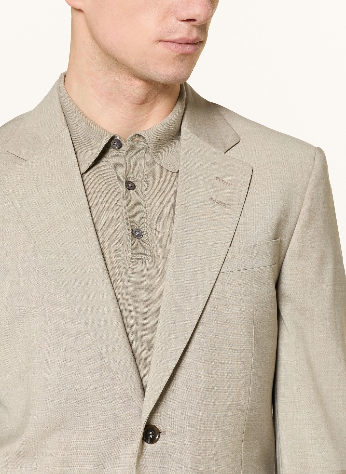 TIGER OF SWEDEN JUSTIN slim fit suit jacket: 12T SAND