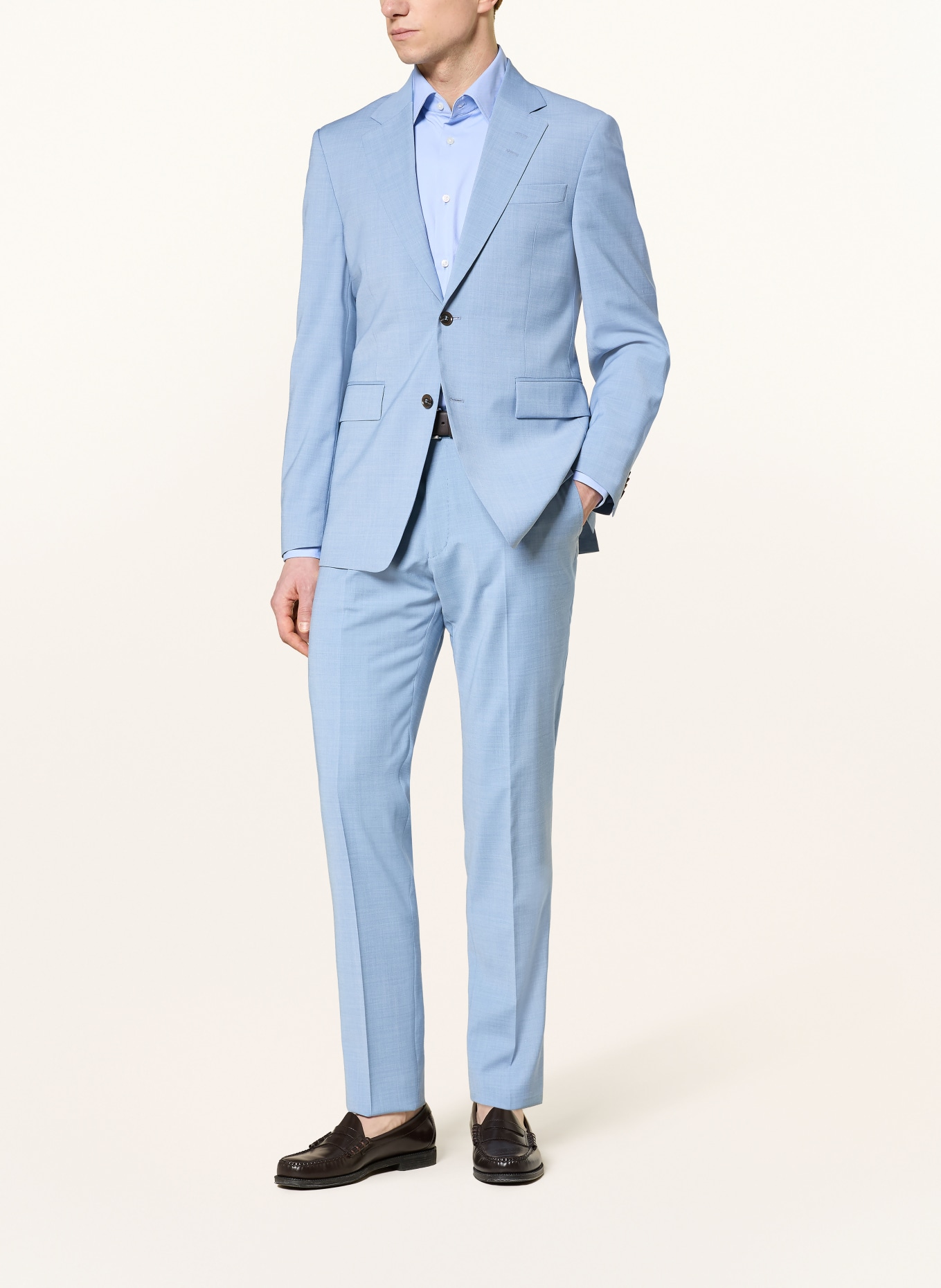 TIGER OF SWEDEN JUSTIN slim fit suit jacket: 2G6 Rustic Blue