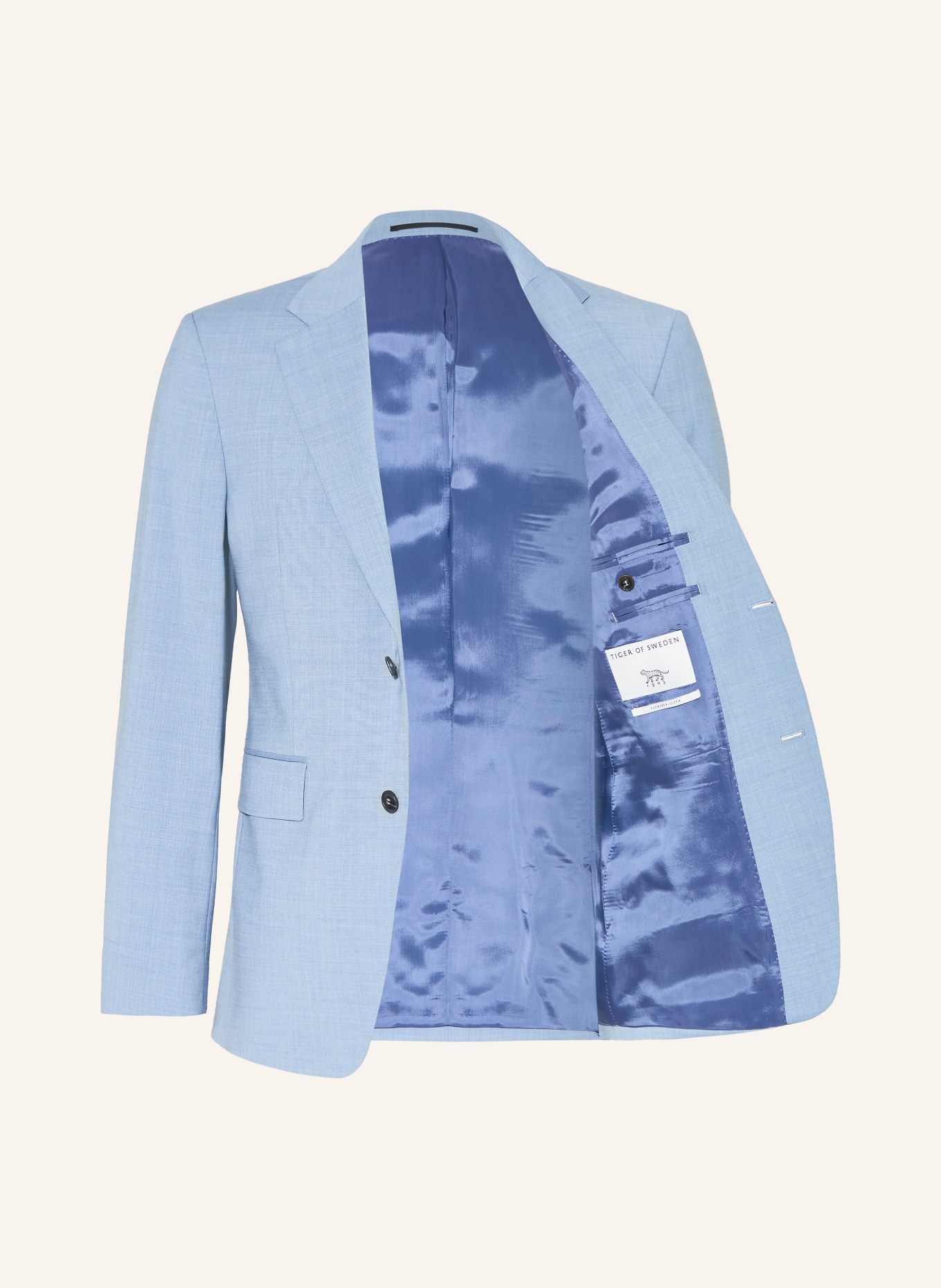 TIGER OF SWEDEN JUSTIN slim fit suit jacket: 2G6 Rustic Blue