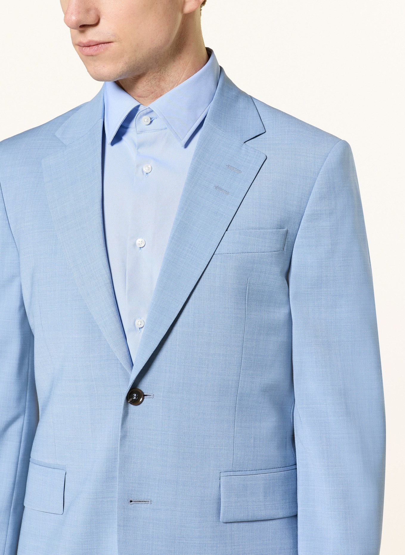 TIGER OF SWEDEN JUSTIN slim fit suit jacket: 2G6 Rustic Blue