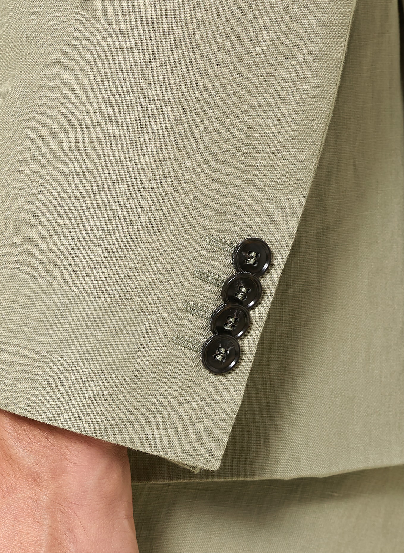 TIGER OF SWEDEN Anzugsakko JUSTIN Slim Fit aus Leinen: 03D Mole