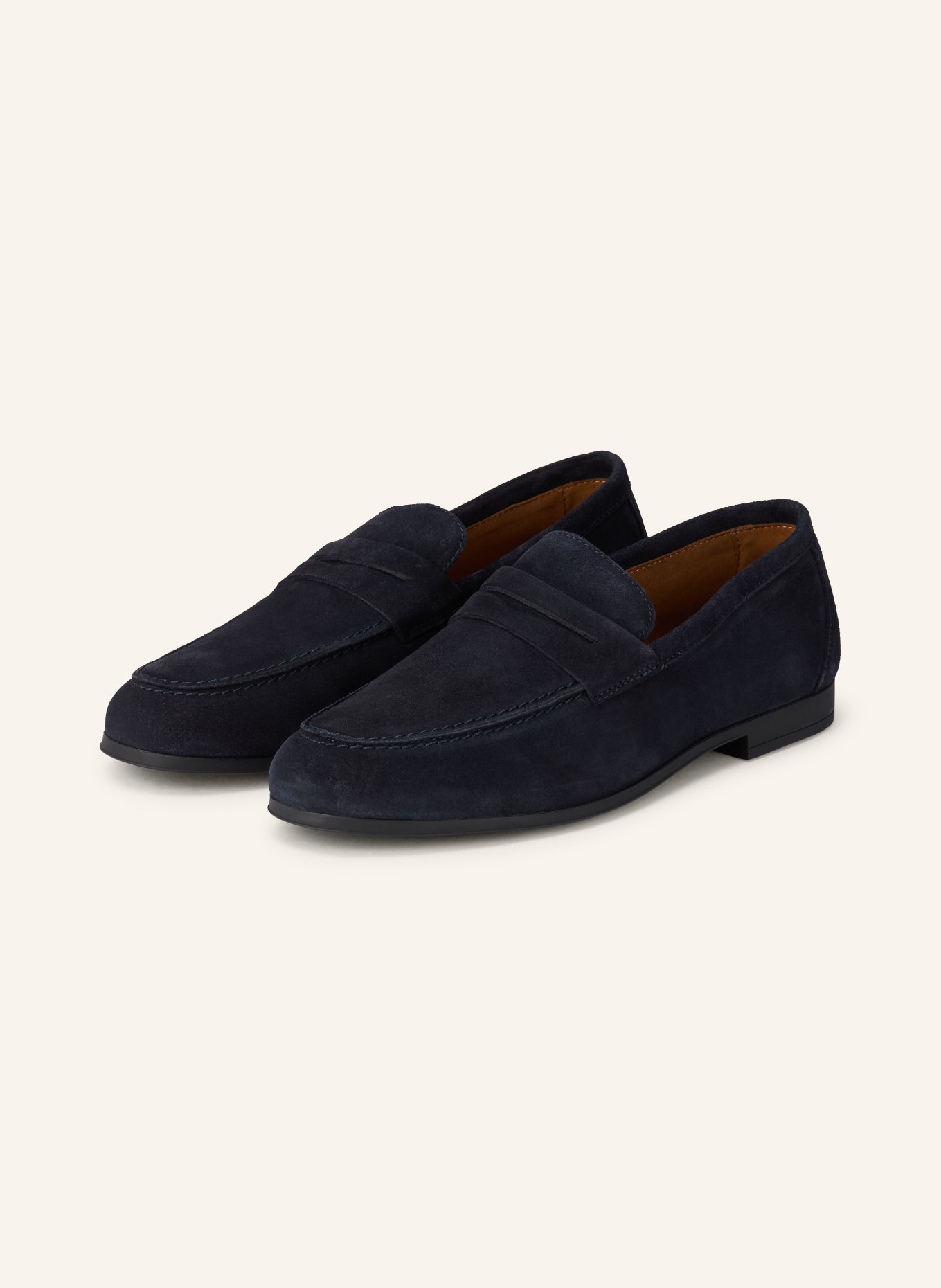 TOMMY HILFIGER penny loafer: DARK BLUE