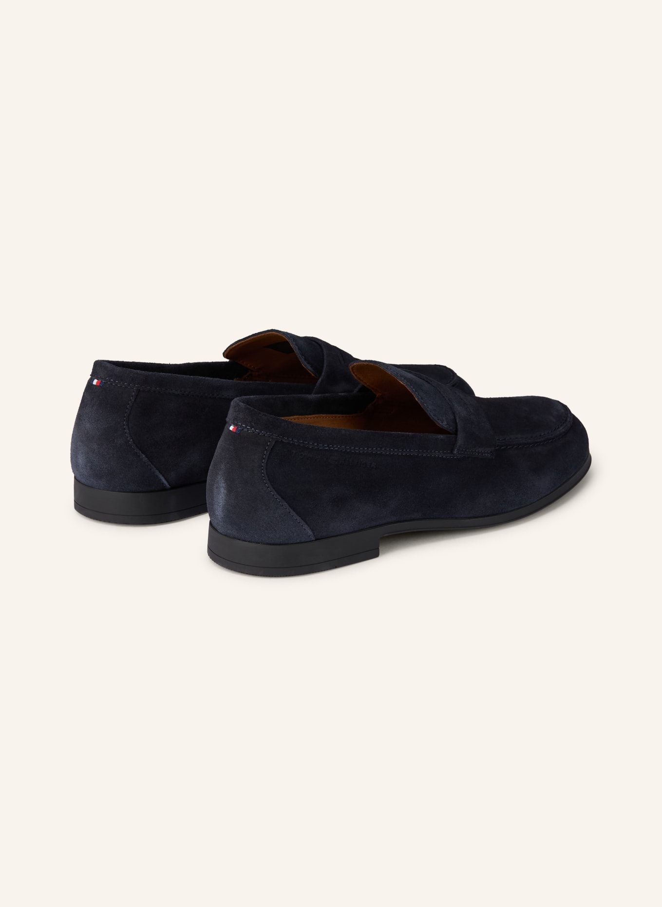 TOMMY HILFIGER penny loafer: DARK BLUE