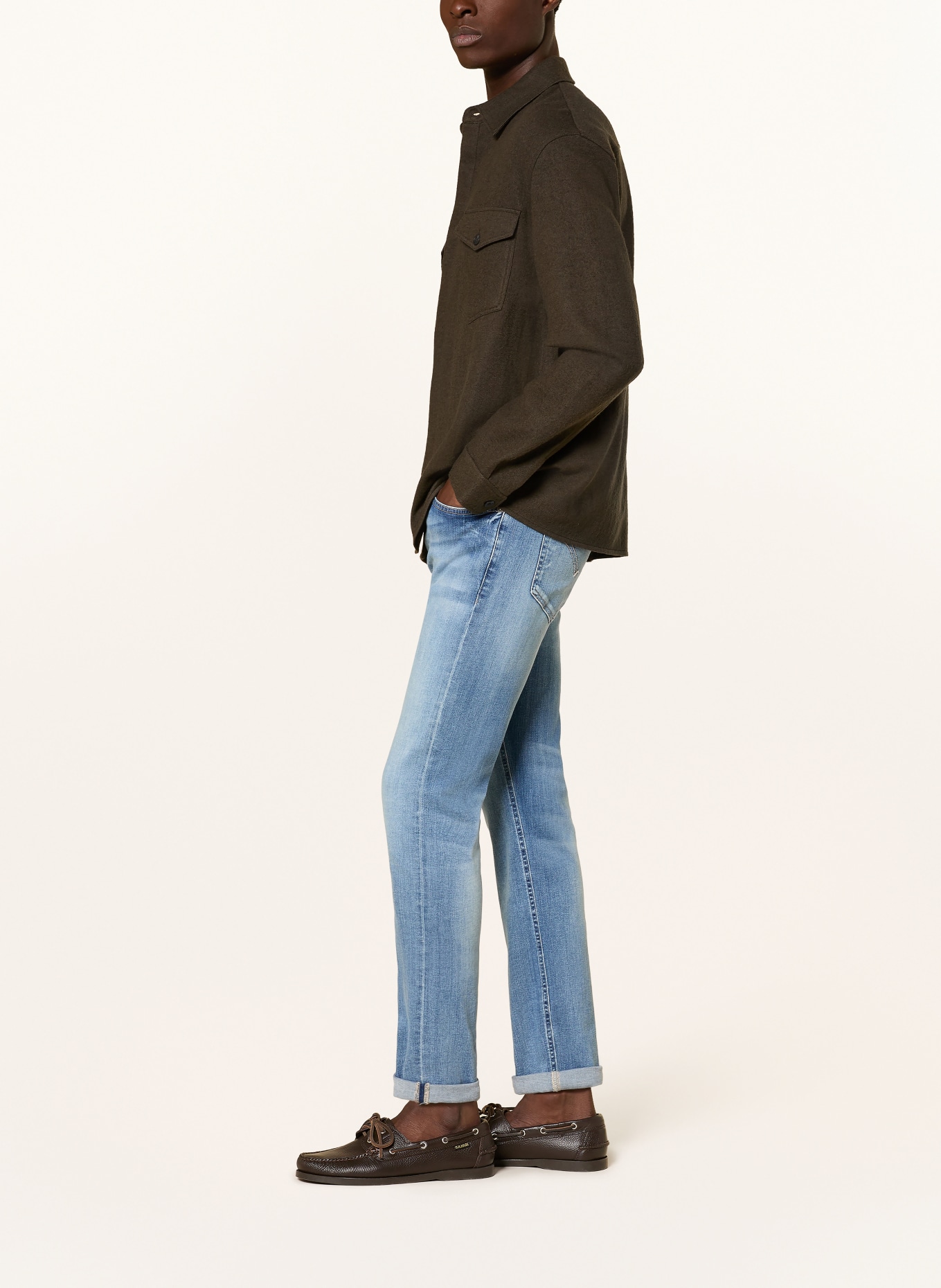 Dondup Džíny GEORGE Skinny Fit: 800 BLU