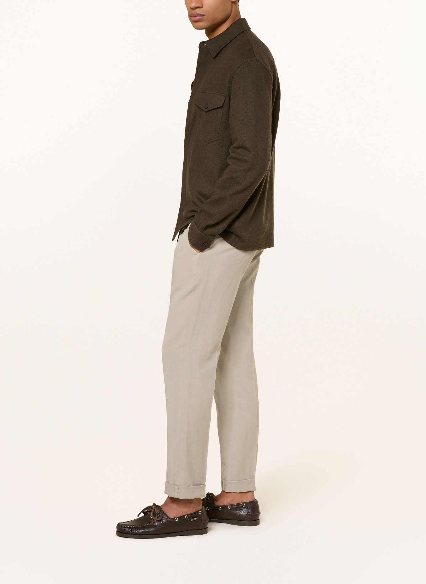 Dondup Chino GAUBERT Slim Fit: BÉŽOVÁ