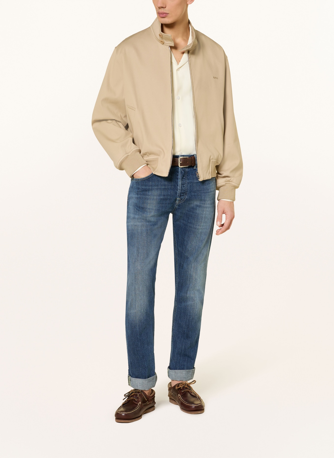 Dondup ICON Regular Fit Jeans: 800 BLU