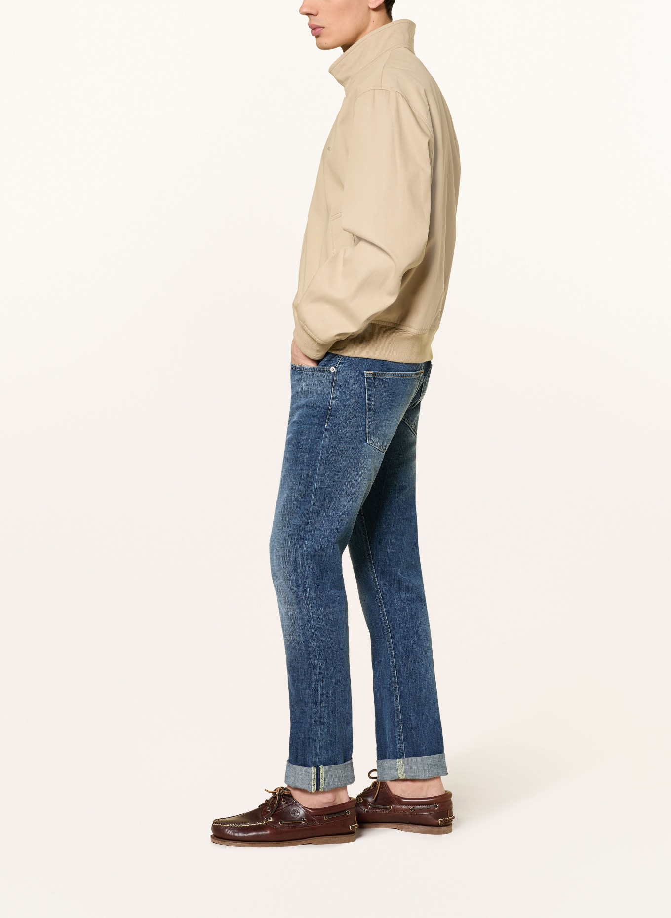 Dondup ICON Regular Fit Jeans: 800 BLU