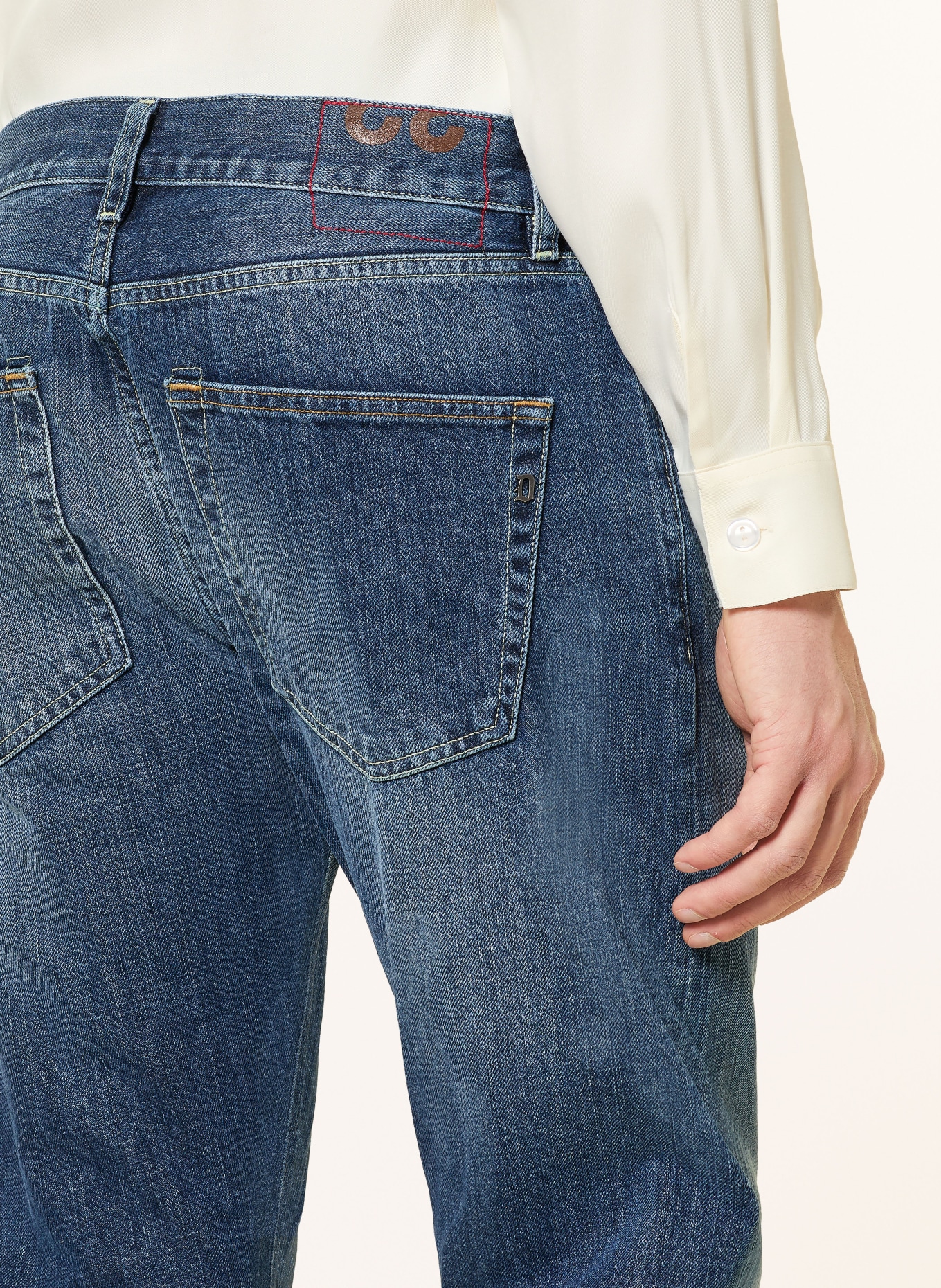 Dondup ICON Regular Fit Jeans: 800 BLU