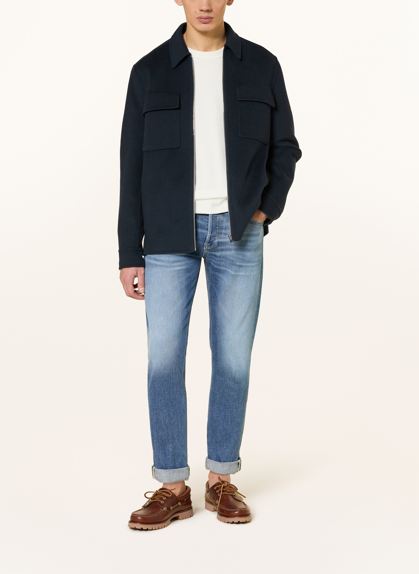 Dondup ICON Regular Fit Jeans: 800 BLU