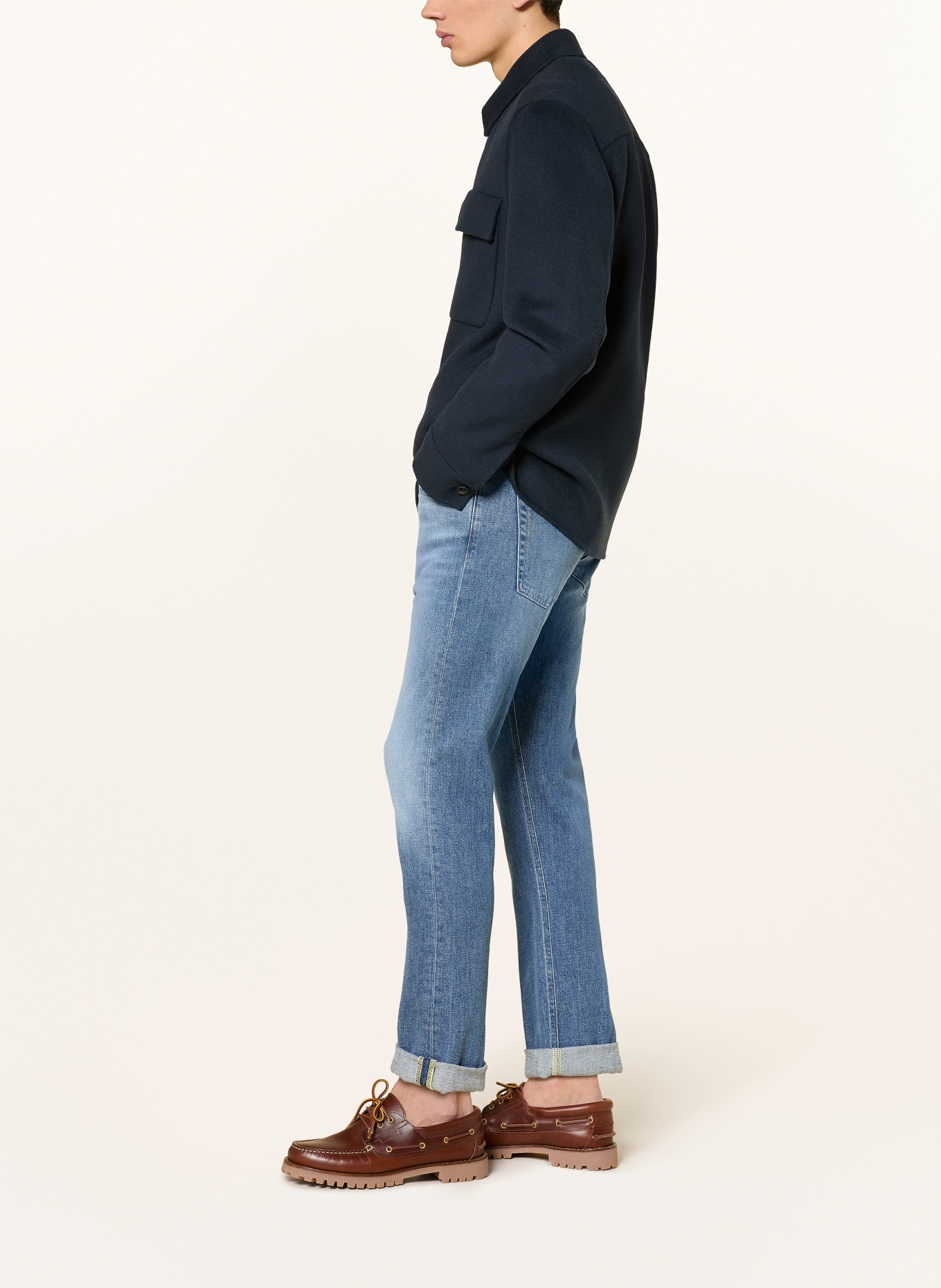 Dondup ICON Regular Fit Jeans: 800 BLU