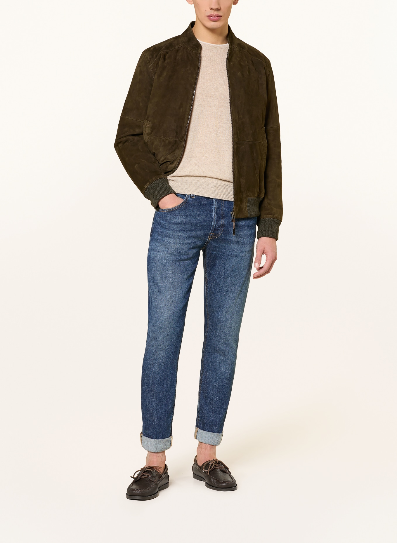 Dondup ICON Regular Fit Jeans: 800 BLU