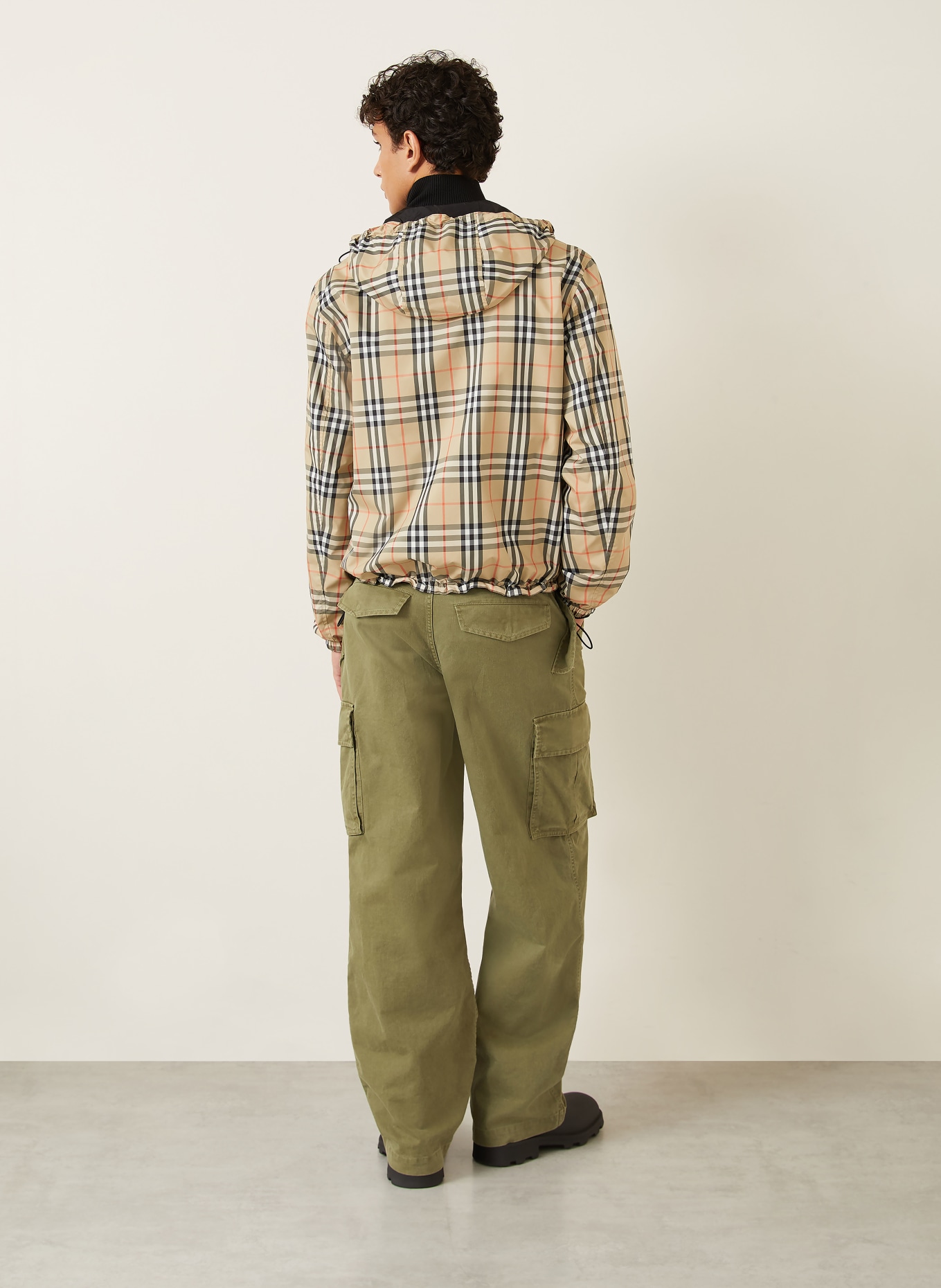 BURBERRY Cargohose CYRUS Regular Fit: KHAKI