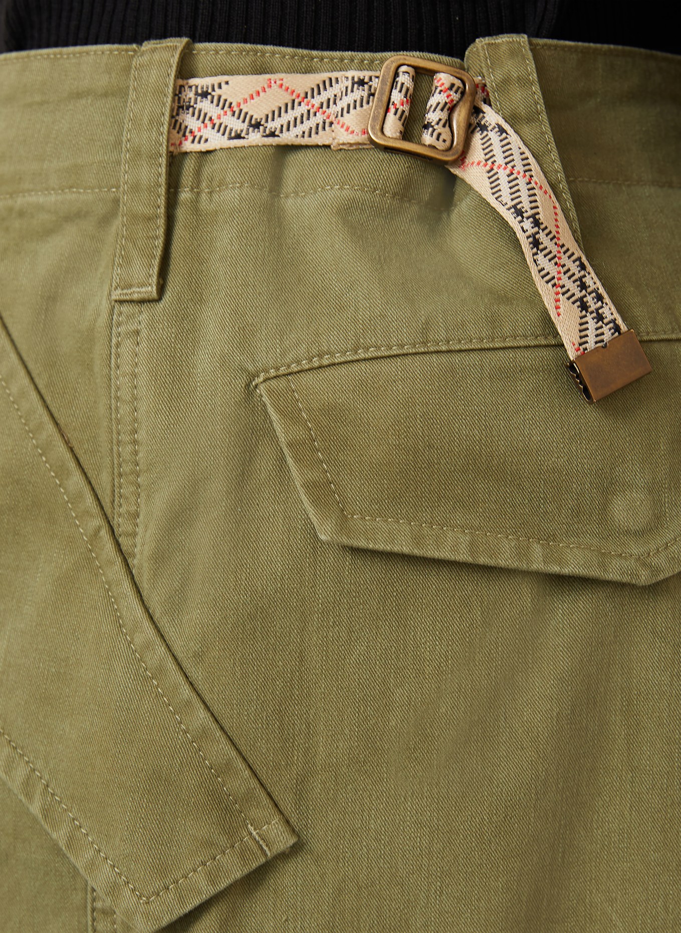 BURBERRY Cargohose CYRUS Regular Fit: KHAKI