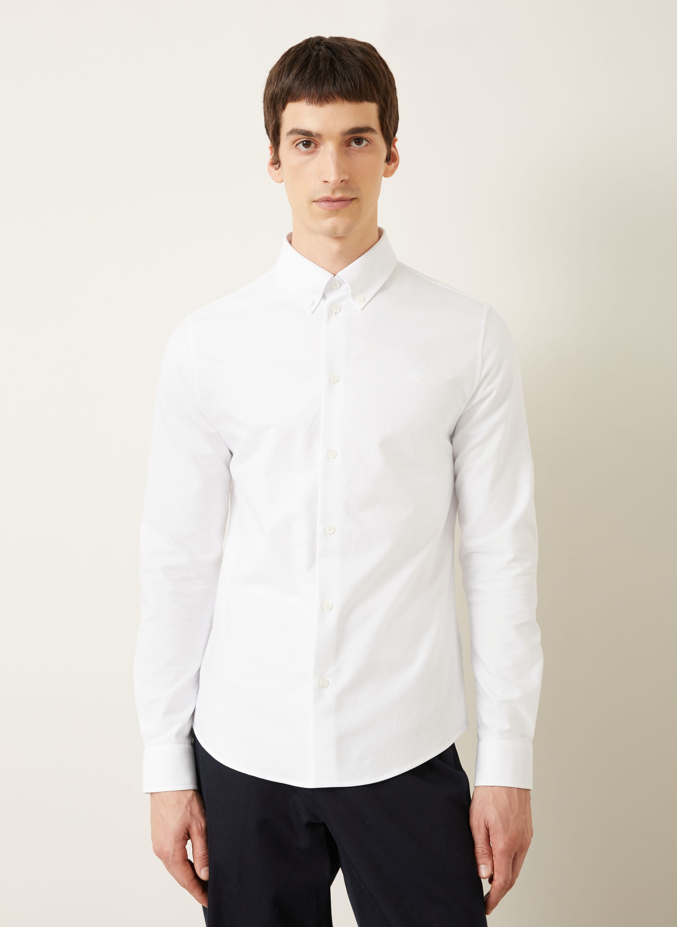BURBERRY STANDRIC Extra Slim Fit Shirt: WHITE