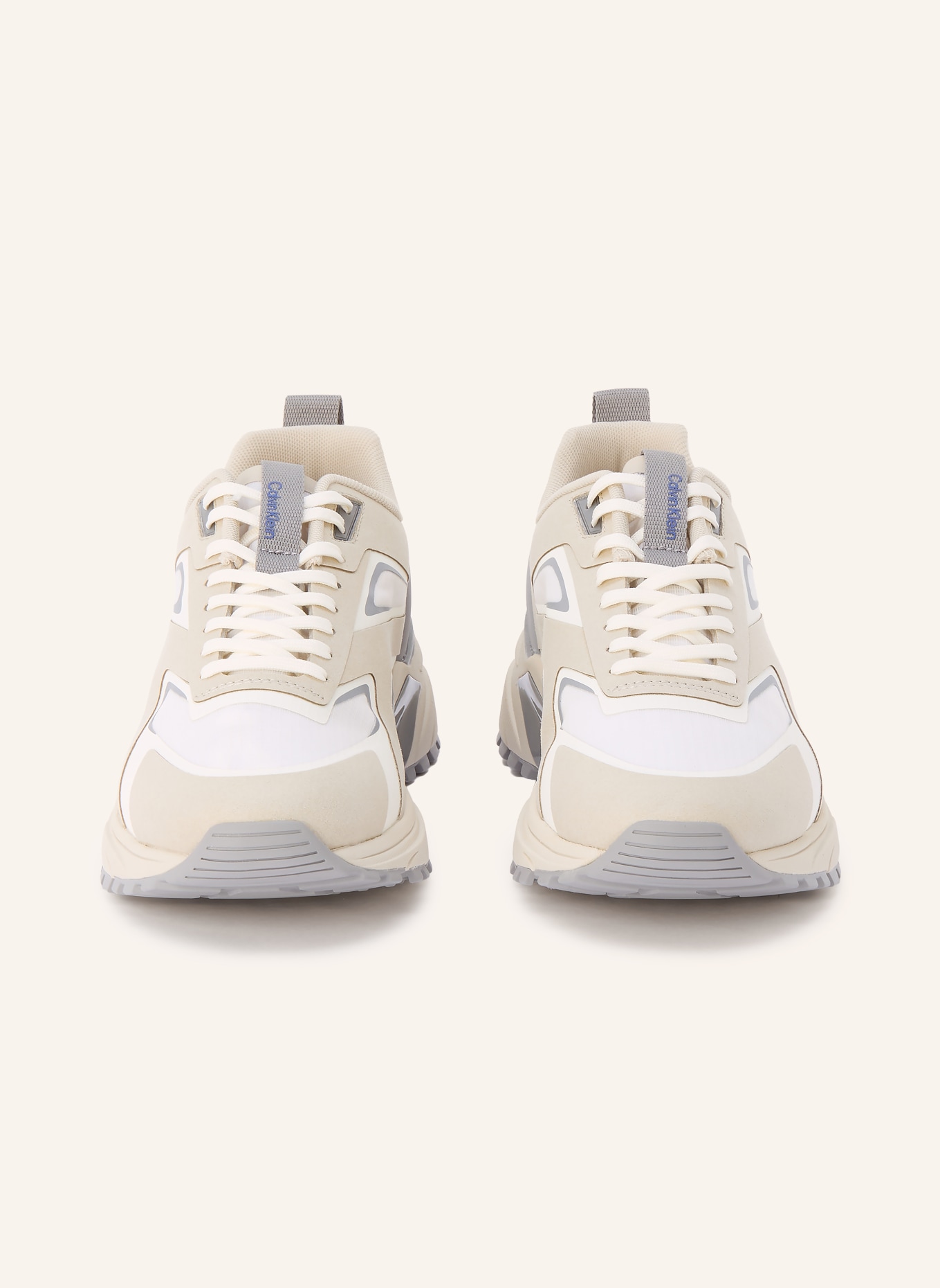 Calvin Klein sneaker: BEIGE / ECRU / GRAY