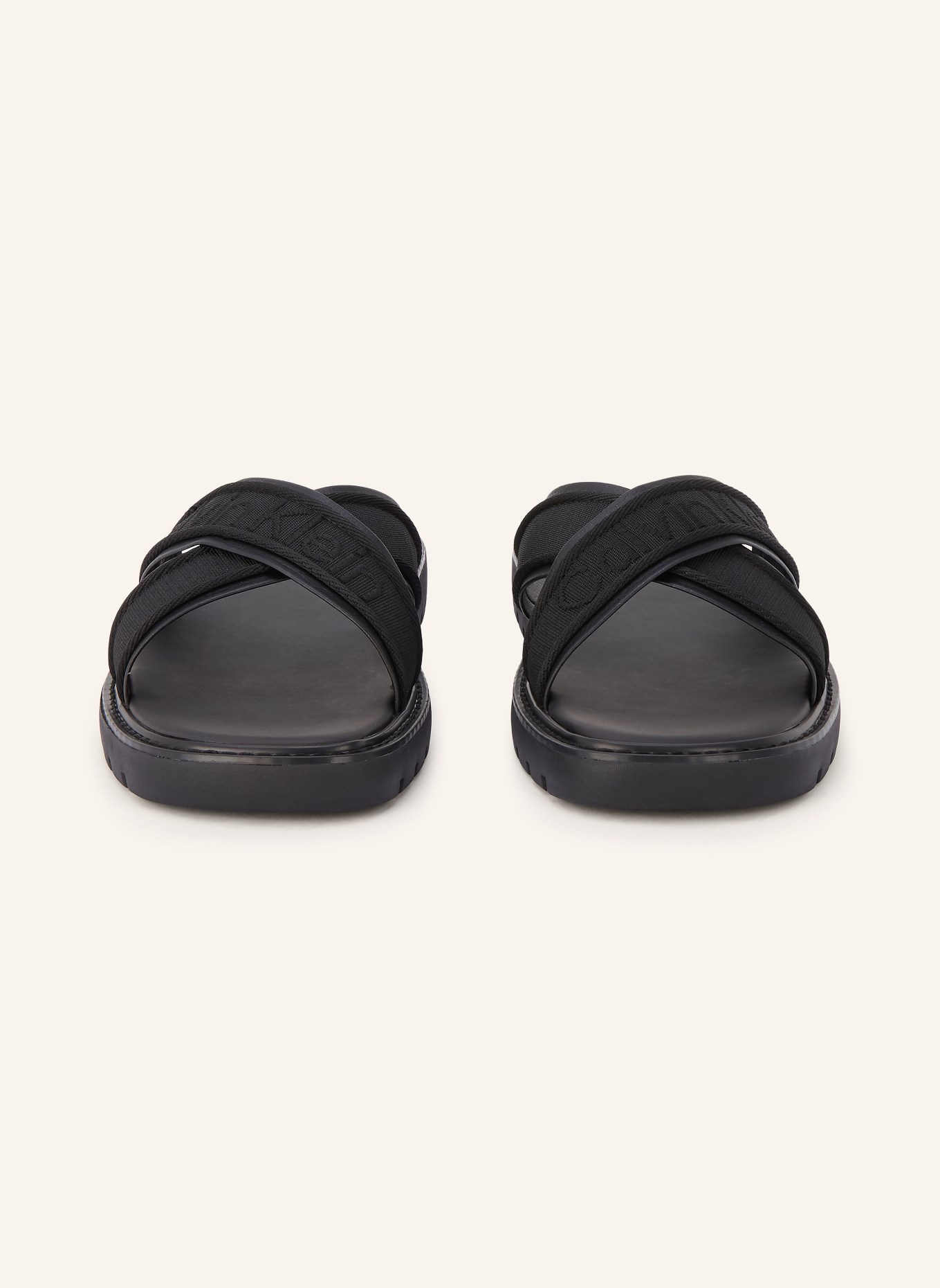 Calvin Klein Pantoletten: SCHWARZ