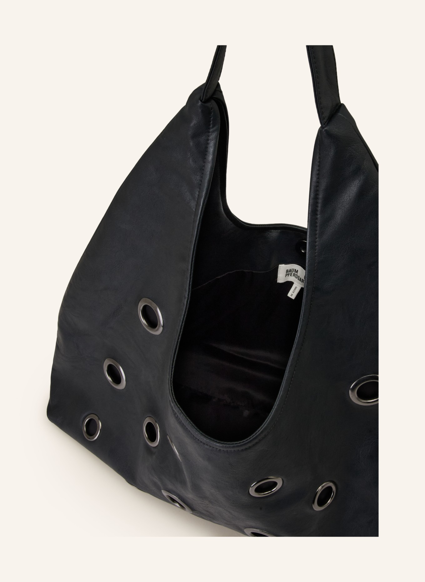 BAUM UND PFERDGARTEN Shopper KLEOLA: SCHWARZ / SILBER