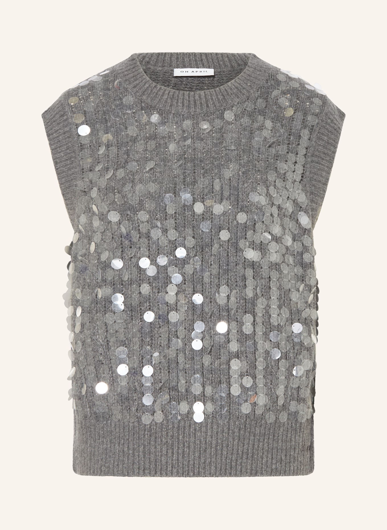 OH APRIL Pullunder FIA s flitry: TMAVĚ ŠEDÁ