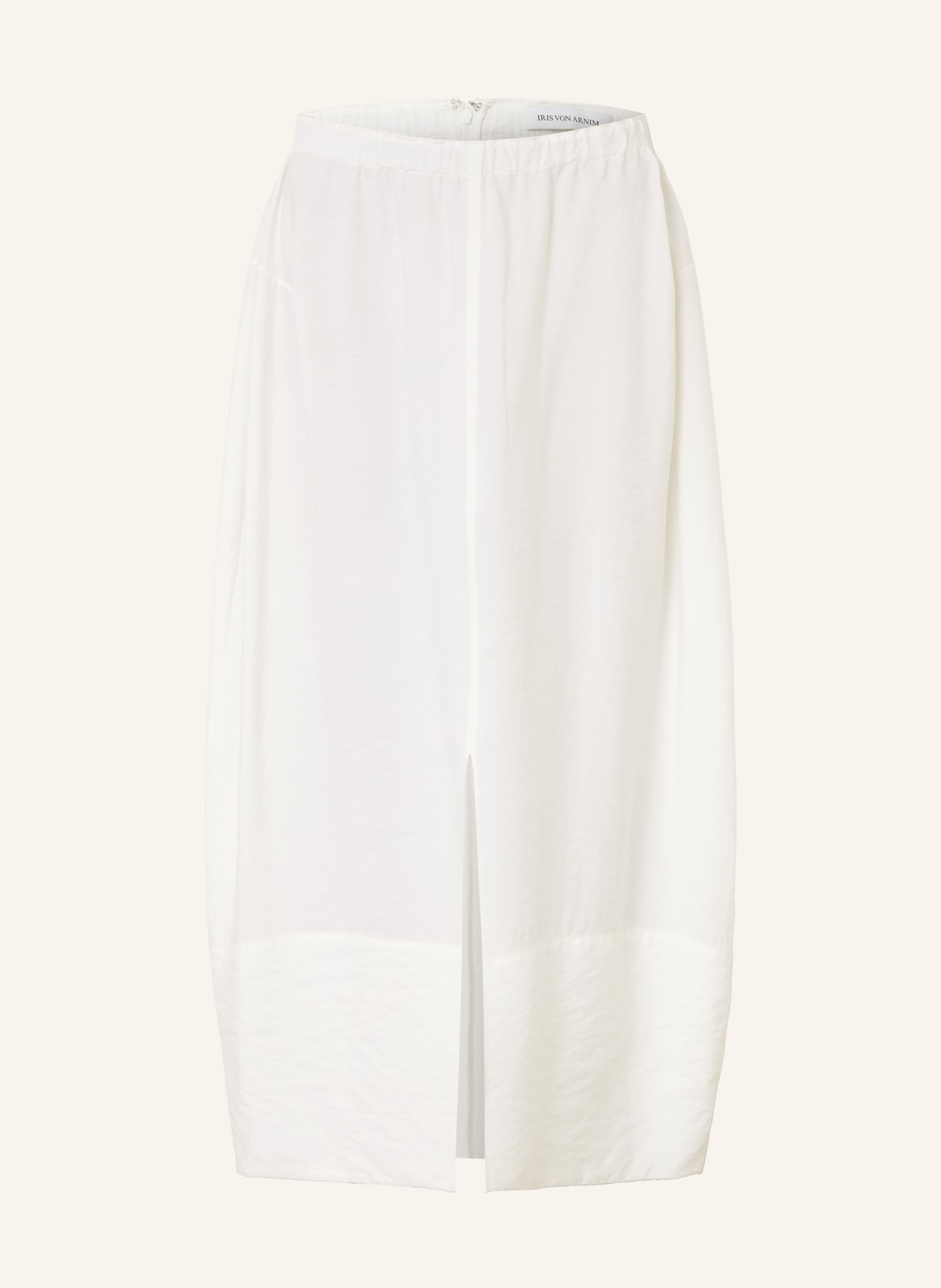IRIS von ARNIM Silk skirt NAPOLI: WHITE