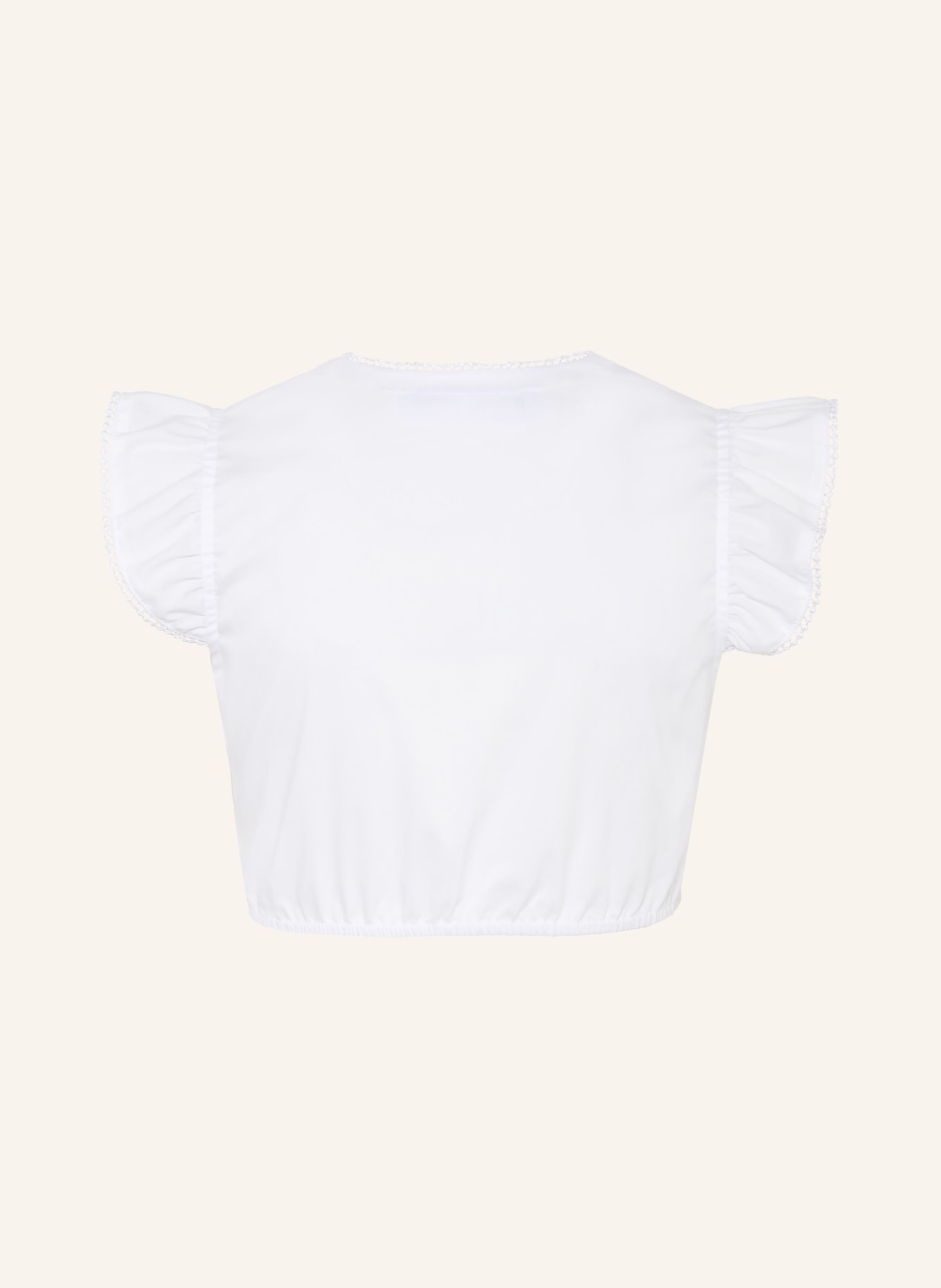 Johann & Johanna dirndl blouse: WHITE