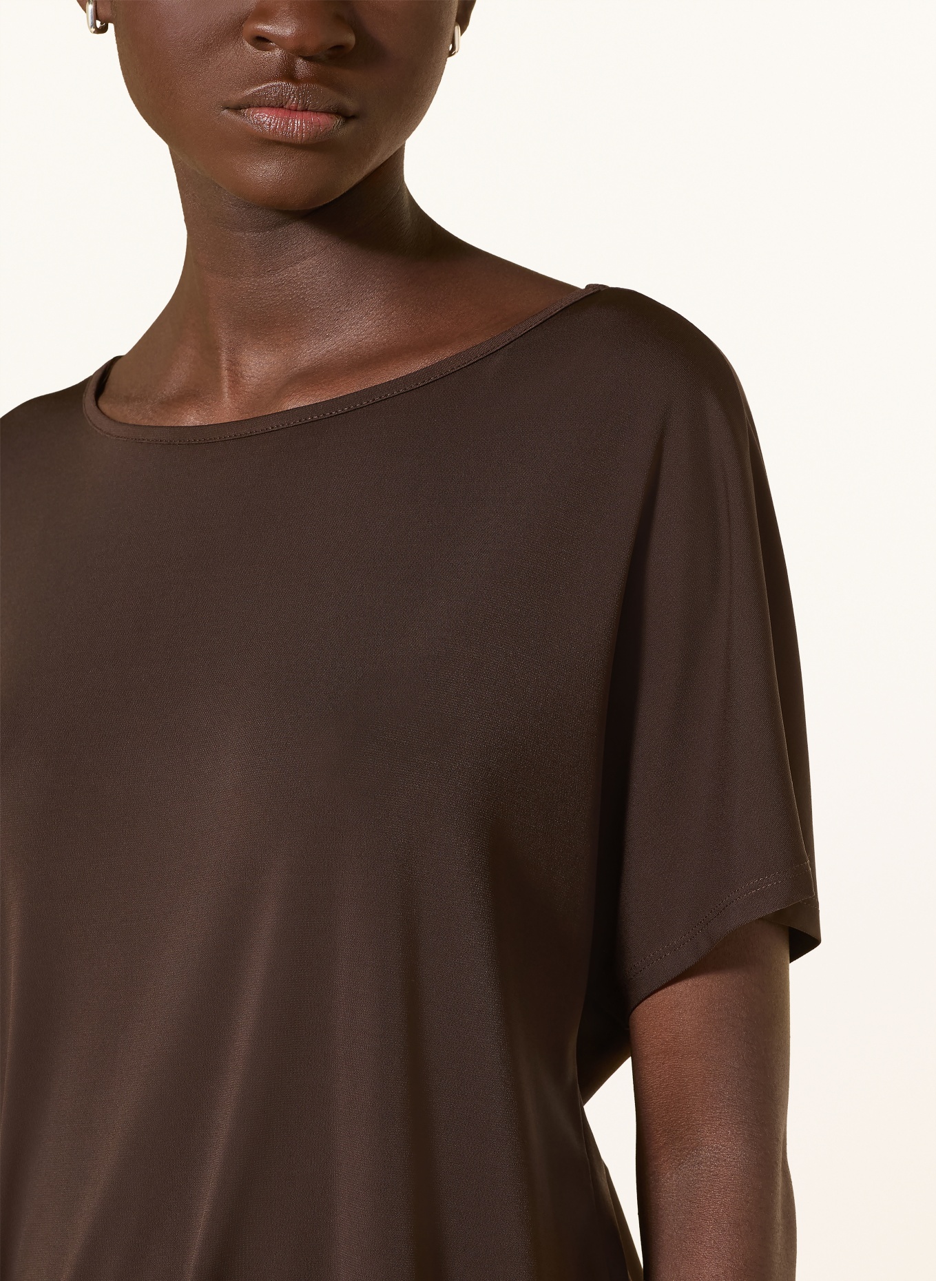 Miss Lagotte T-shirt: MARRON FONCÉ