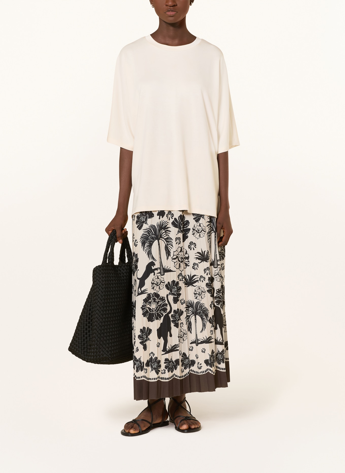 Miss Lagotte T-shirt: CRÈME