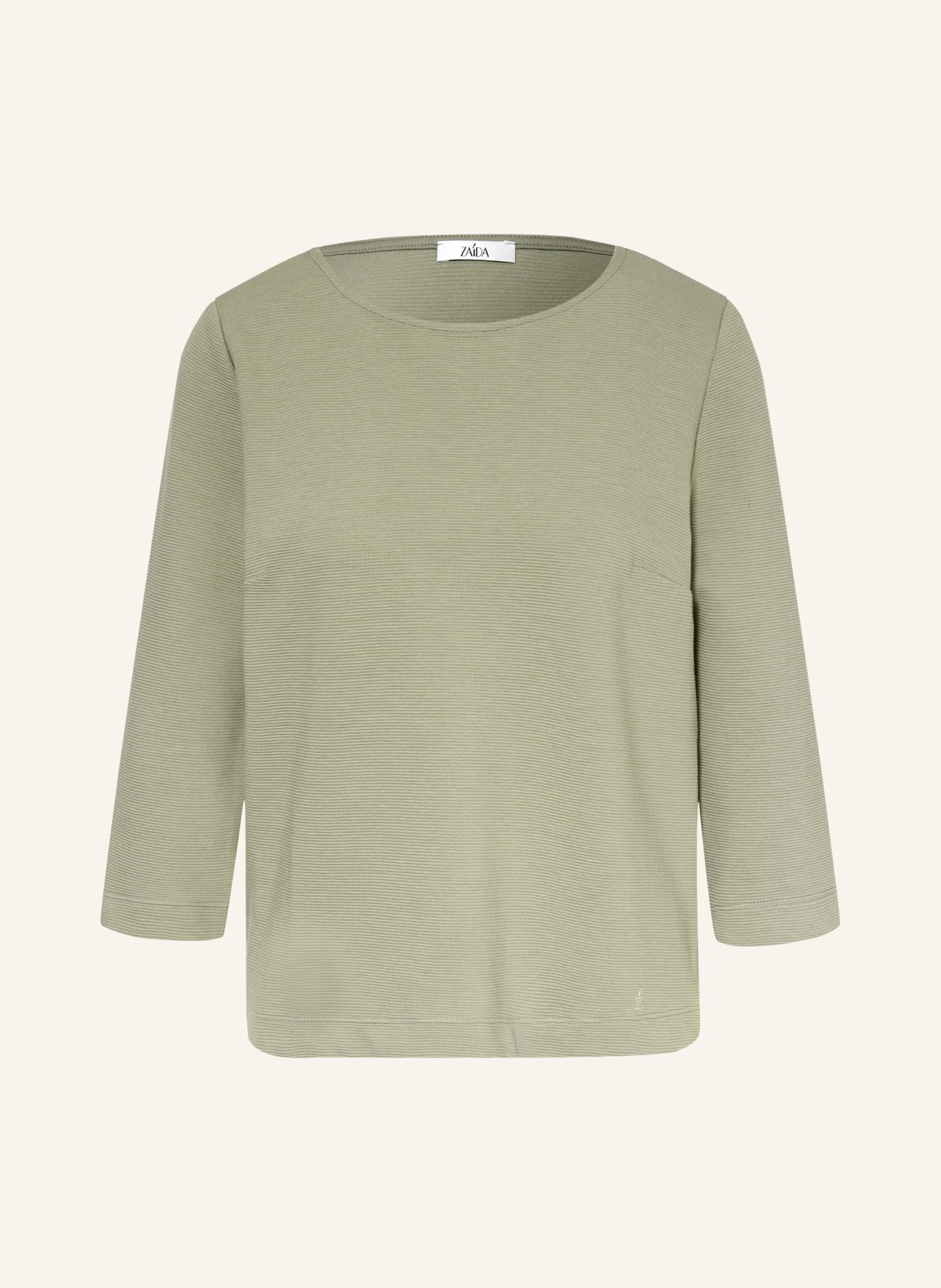 ZAÍDA Shirt mit 3/4-Arm: OLIV