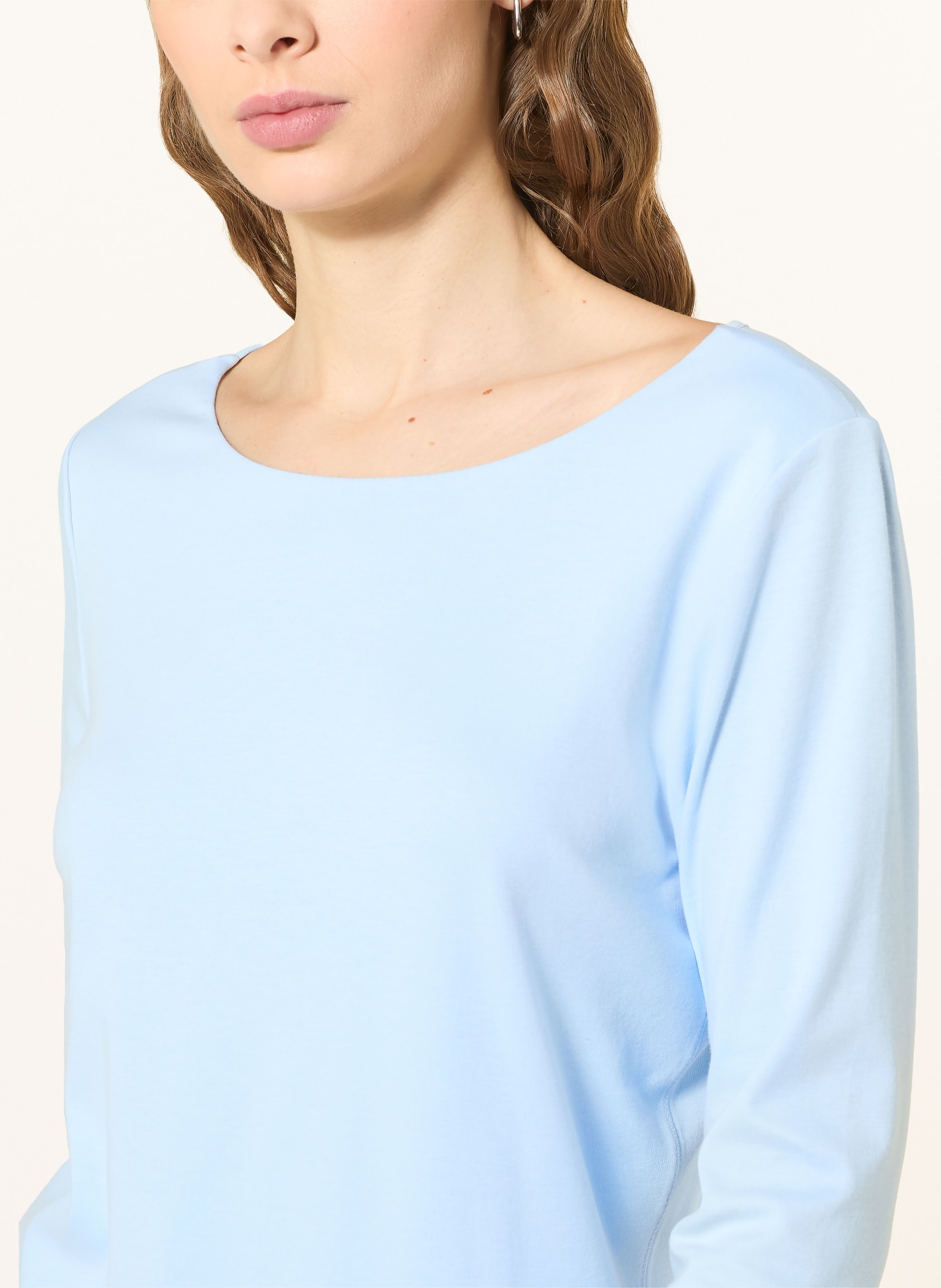 ZAÍDA Shirt mit 3/4-Arm: HELLBLAU