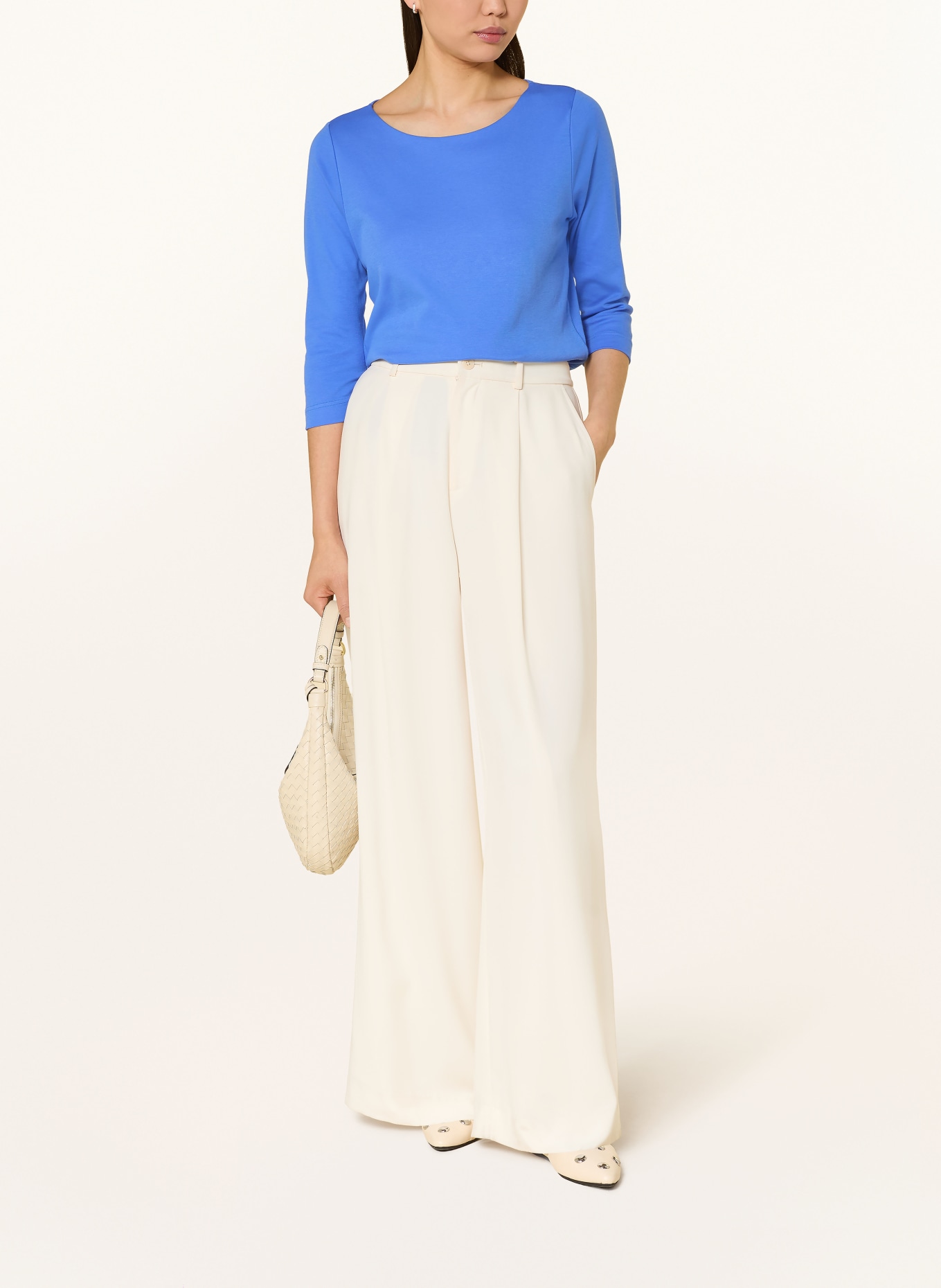 ZAÍDA Shirt mit 3/4-Arm: BLAU