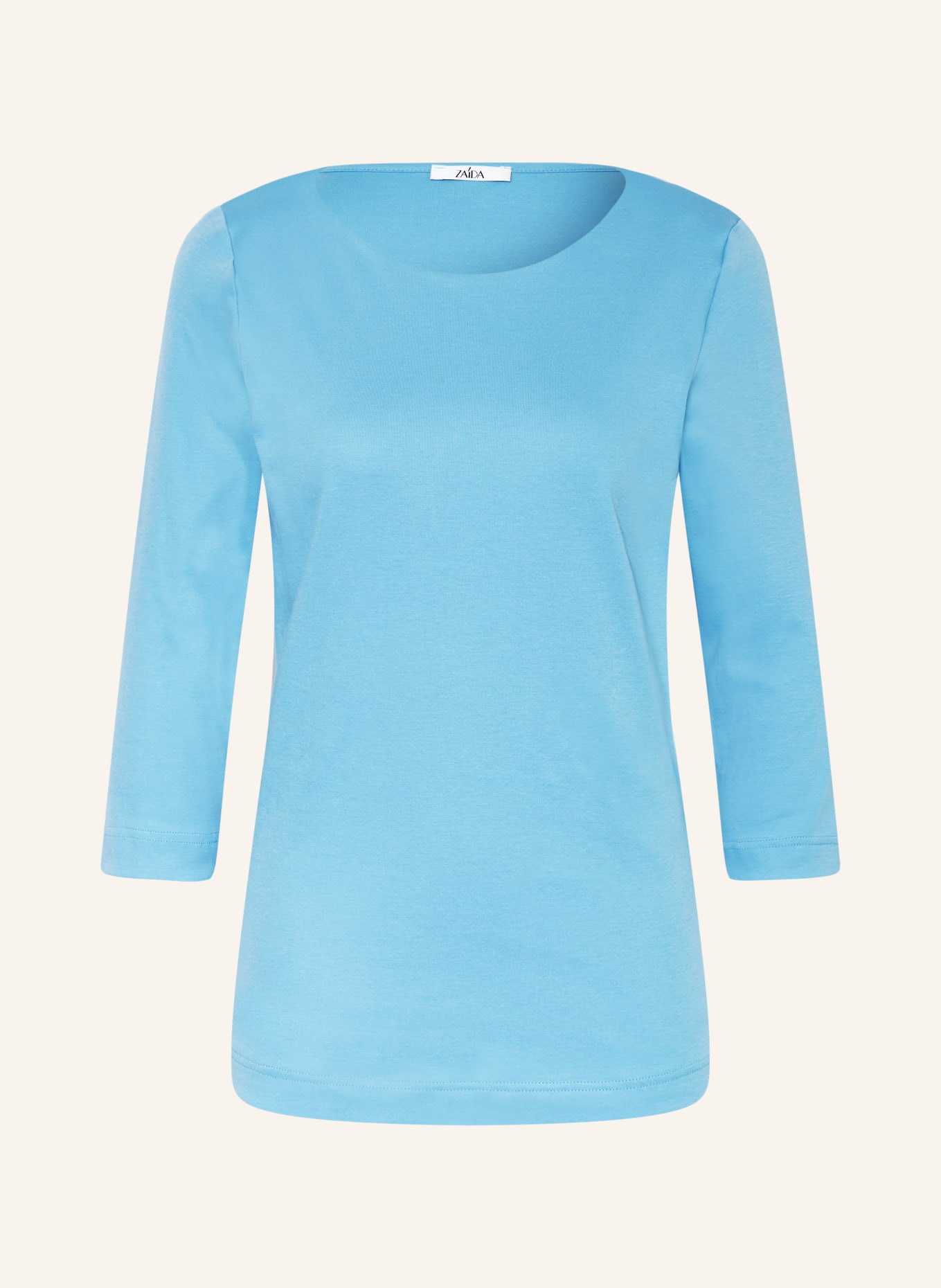 ZAÍDA Shirt mit 3/4-Arm: HELLBLAU