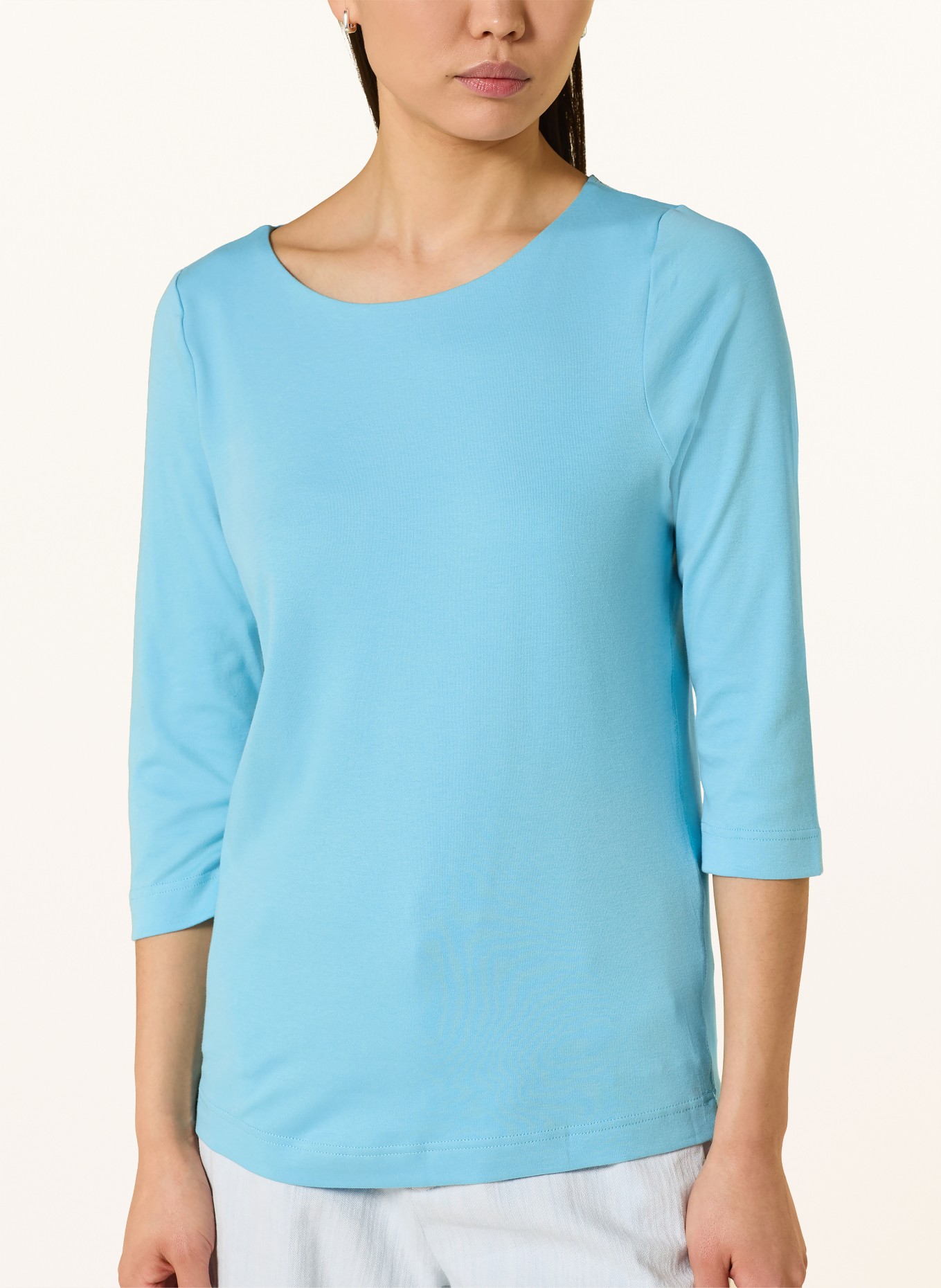 ZAÍDA Shirt mit 3/4-Arm: HELLBLAU