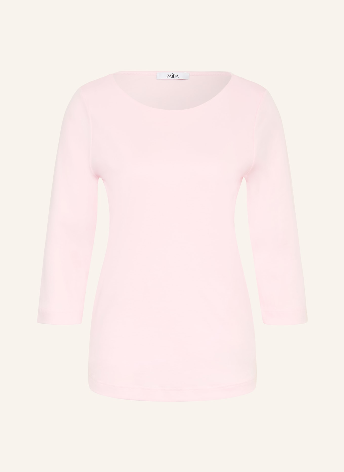 ZAÍDA Tričko s 3/4 rukávem: RŮŽOVÁ