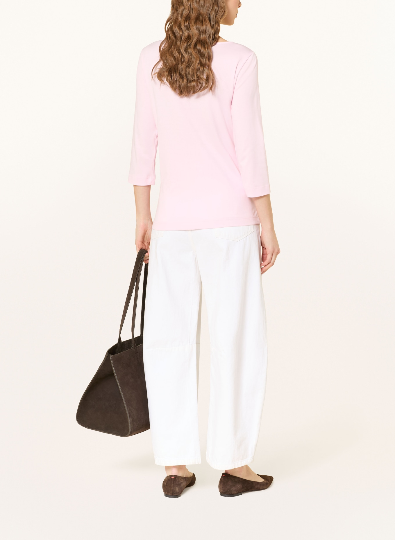 ZAÍDA Tričko s 3/4 rukávem: RŮŽOVÁ