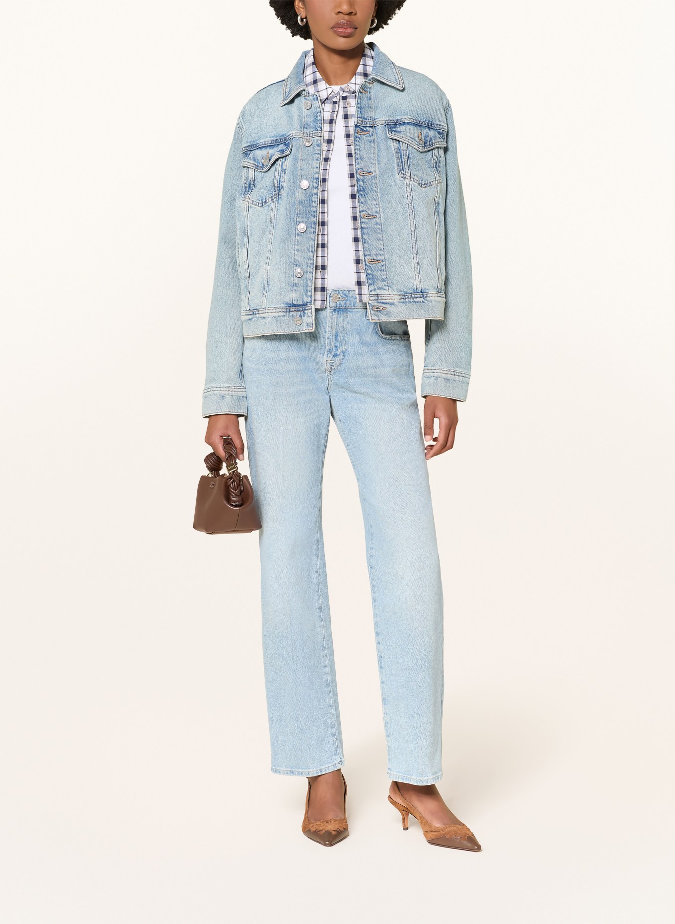 7 for all mankind ADI denim jacket: OD2 ODE TO