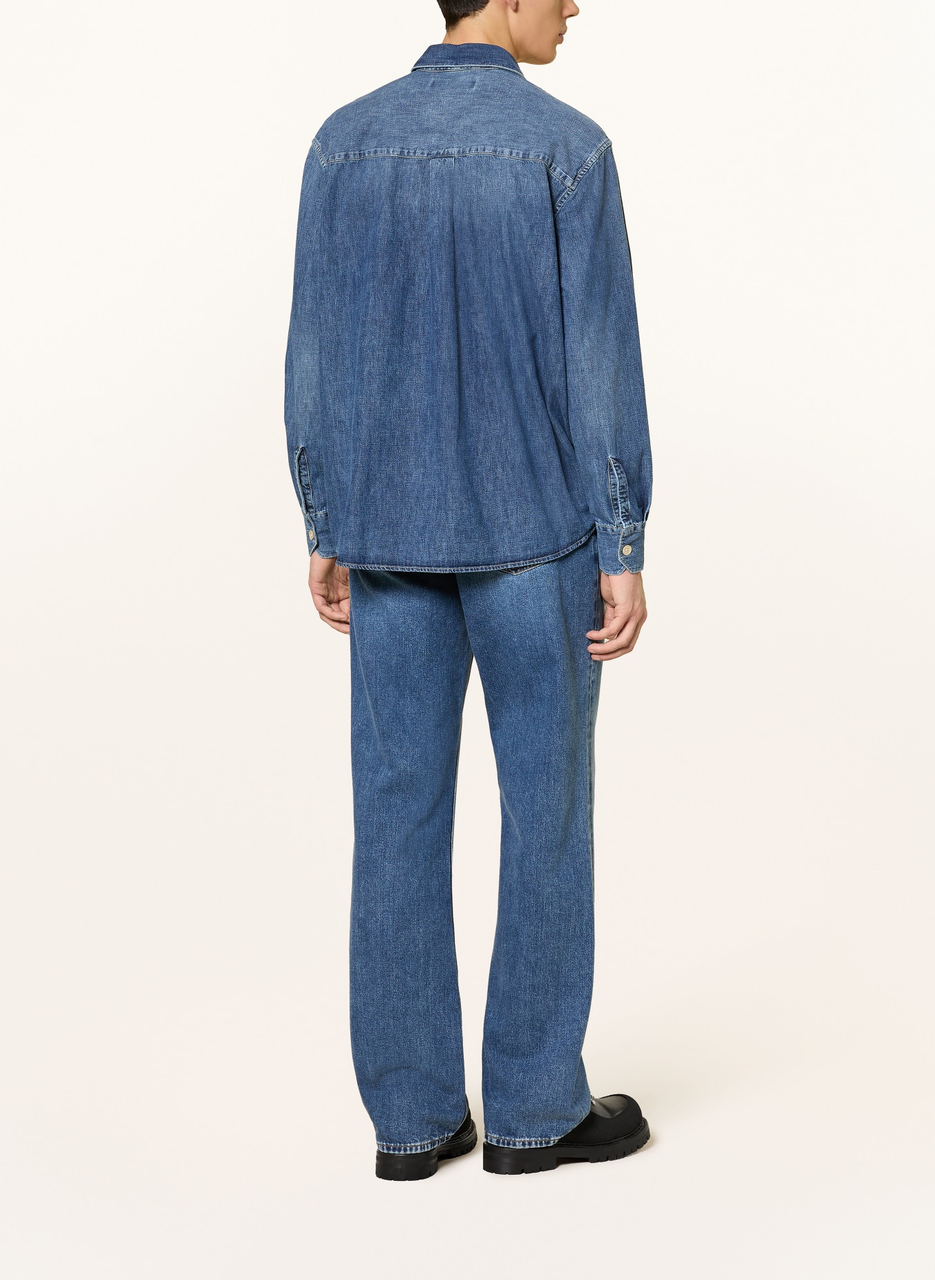 OUR LEGACY Jeanshemd ABOVE Comfort Fit: DUNKELBLAU