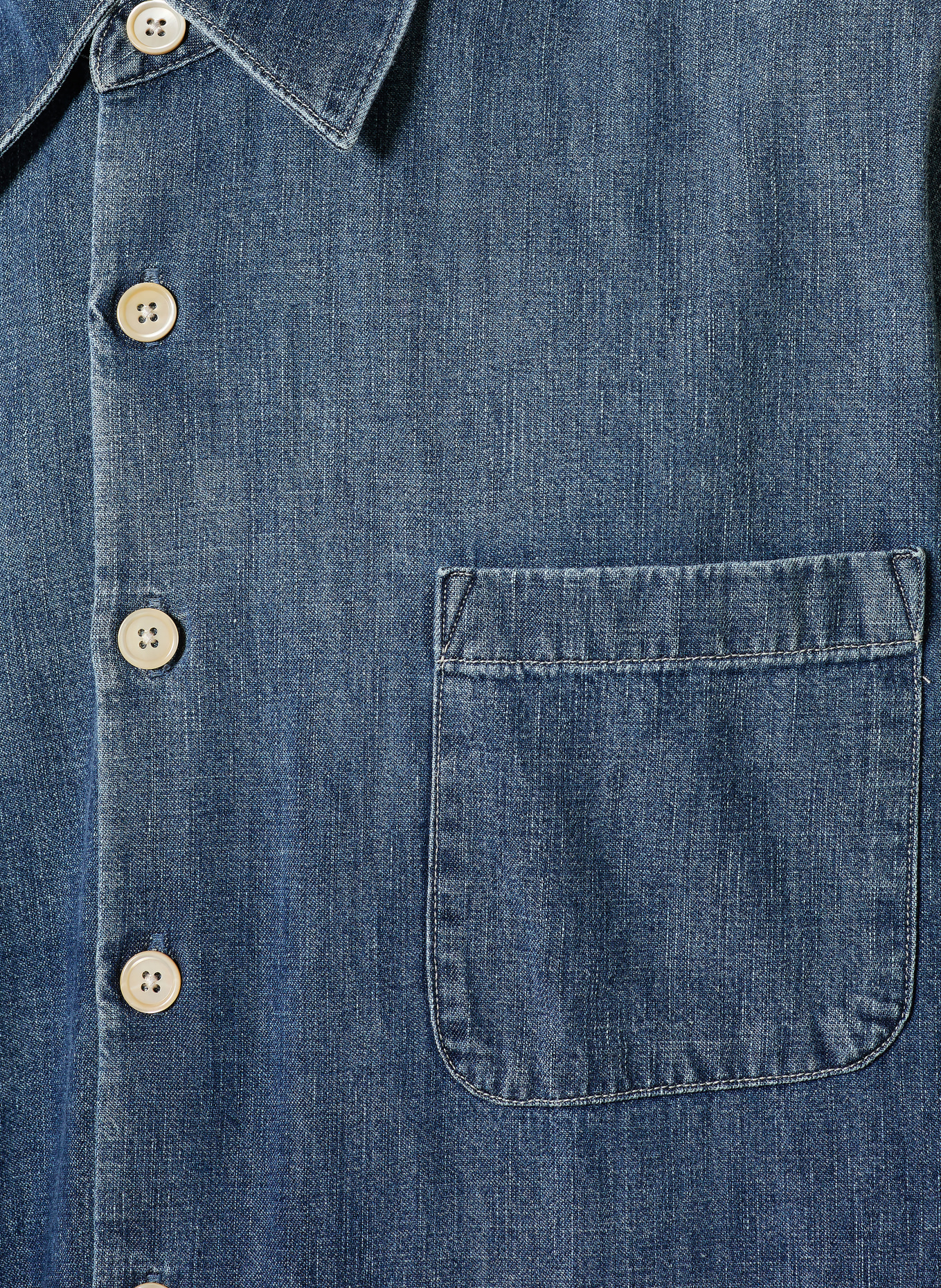 OUR LEGACY Jeanshemd ABOVE Comfort Fit: DUNKELBLAU